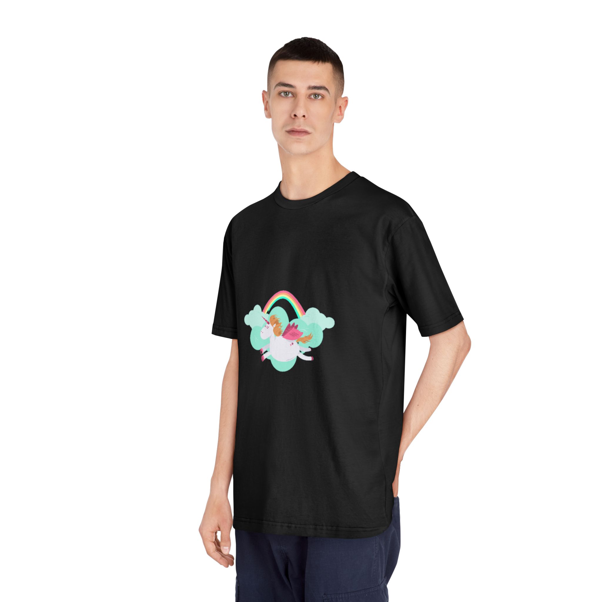 Unicorn V48 Unisex Classic Crewneck T Shirt - Image 8