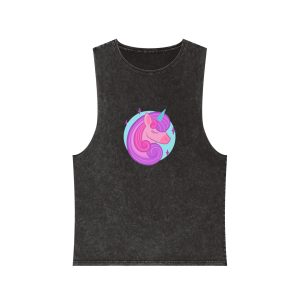 Unicorn V256 Unisex Stonewash Tank Top