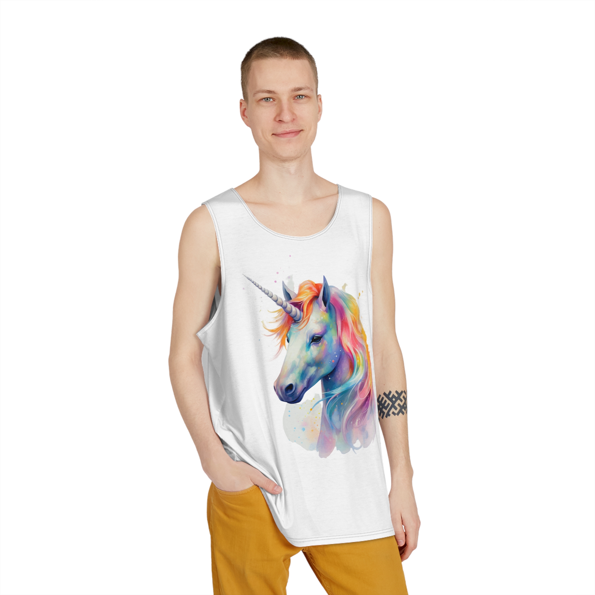 Unicorns 367 Mens Tank Aop - Image 3