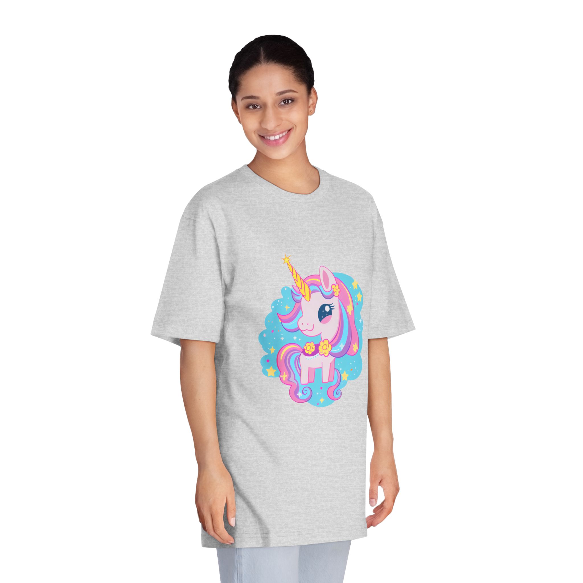Unicorns 245 Unisex Classic Crewneck T Shirt - Image 15