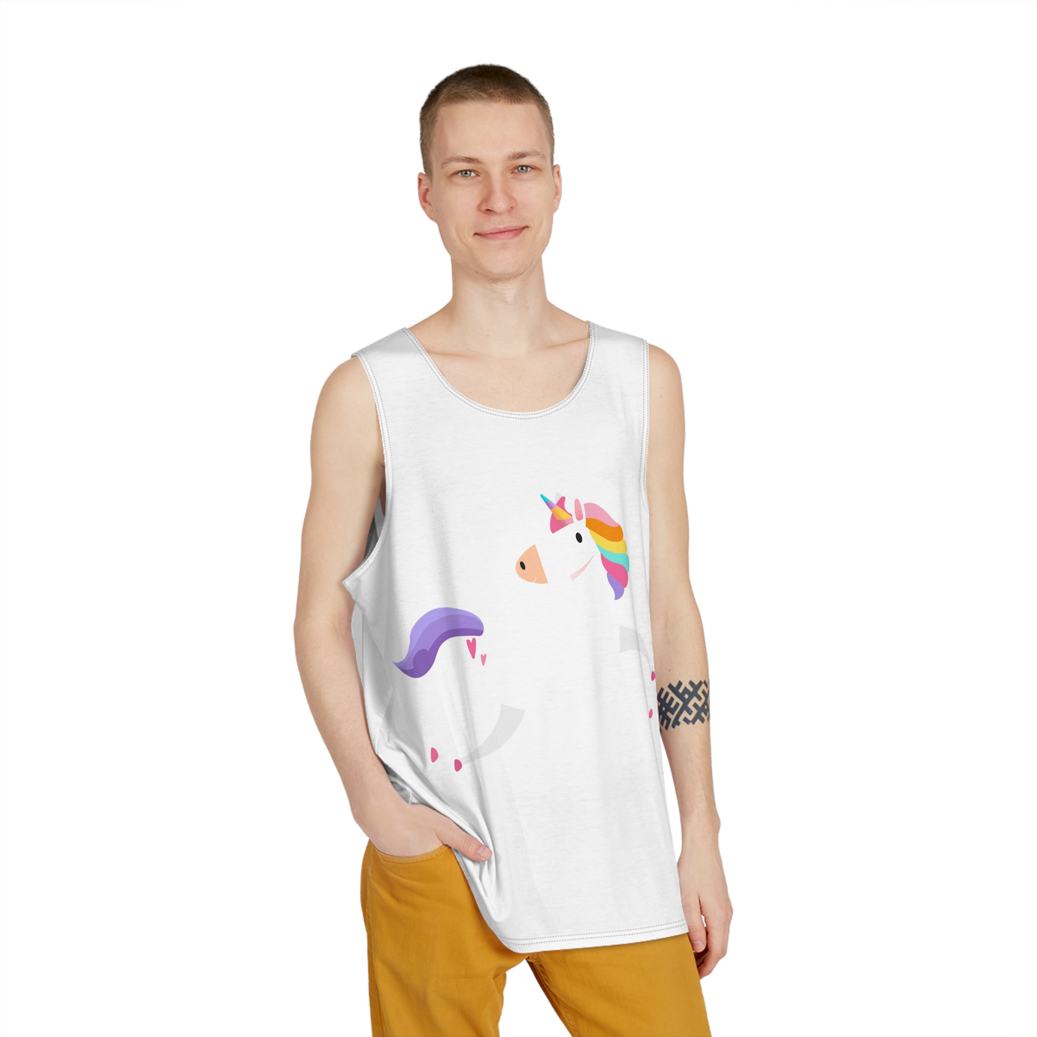 Unicorns 68 Mens Tank Aop - Image 3