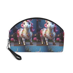 Animated Unicorn Children Generated By Ai (4) Makeup Bag
