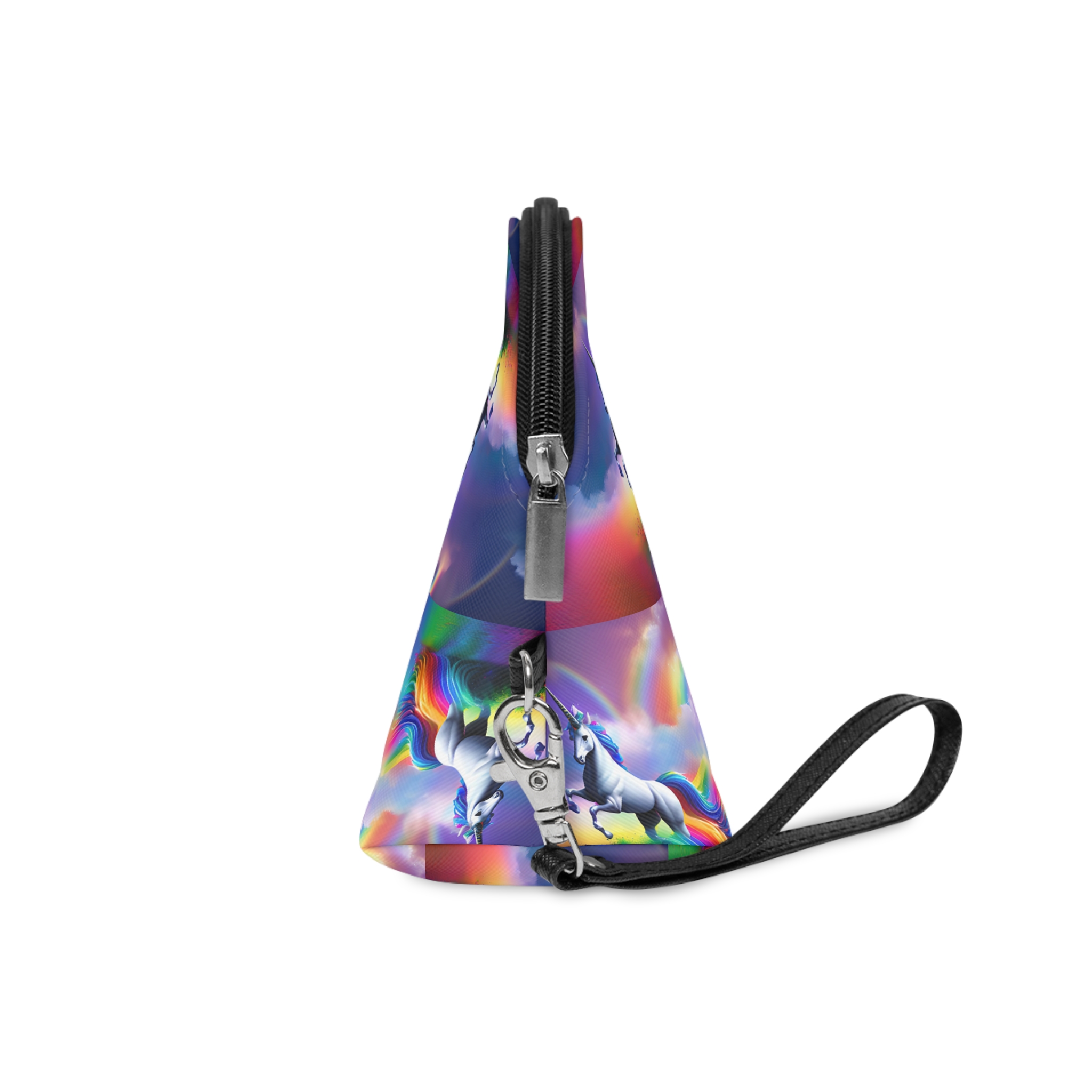 Beautiful Butterfly Unicorn Watercolors Makeup Bag - Image 3