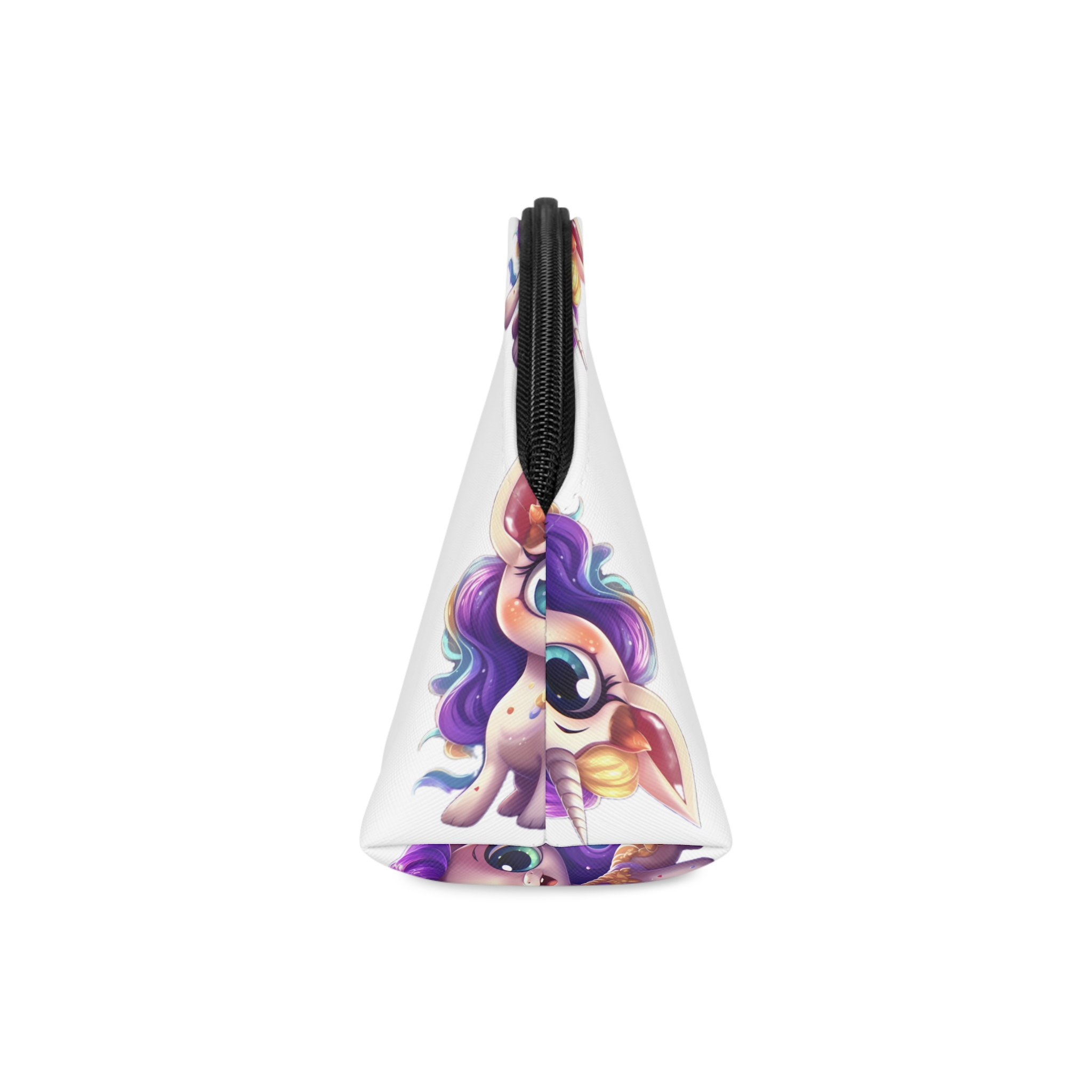 Beautiful Cute Baby Unicorn (1) Copy Makeup Bag - Image 4
