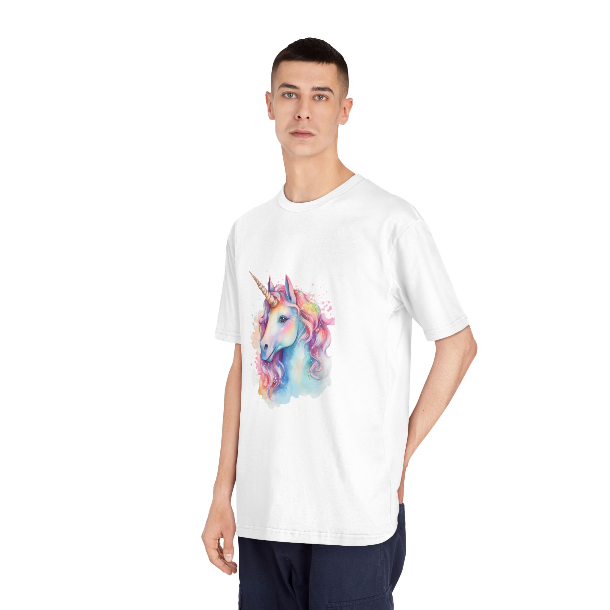 Unicorns 419 Unisex Classic Crewneck T Shirt - Image 4