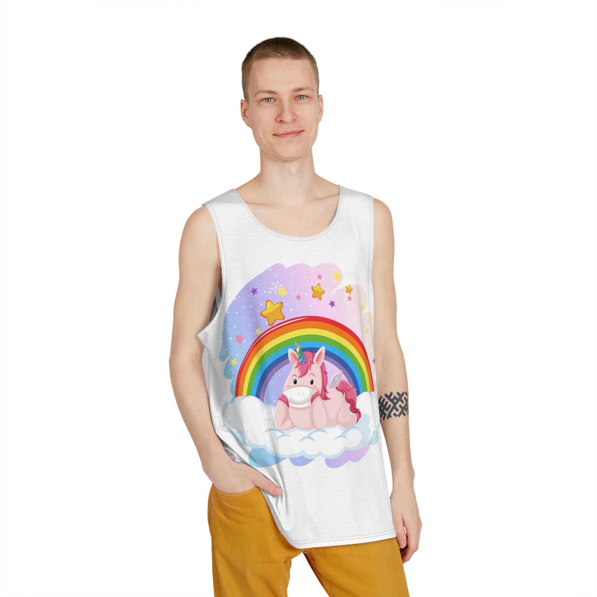 Unicorn V707 Mens Tank Aop - Image 3