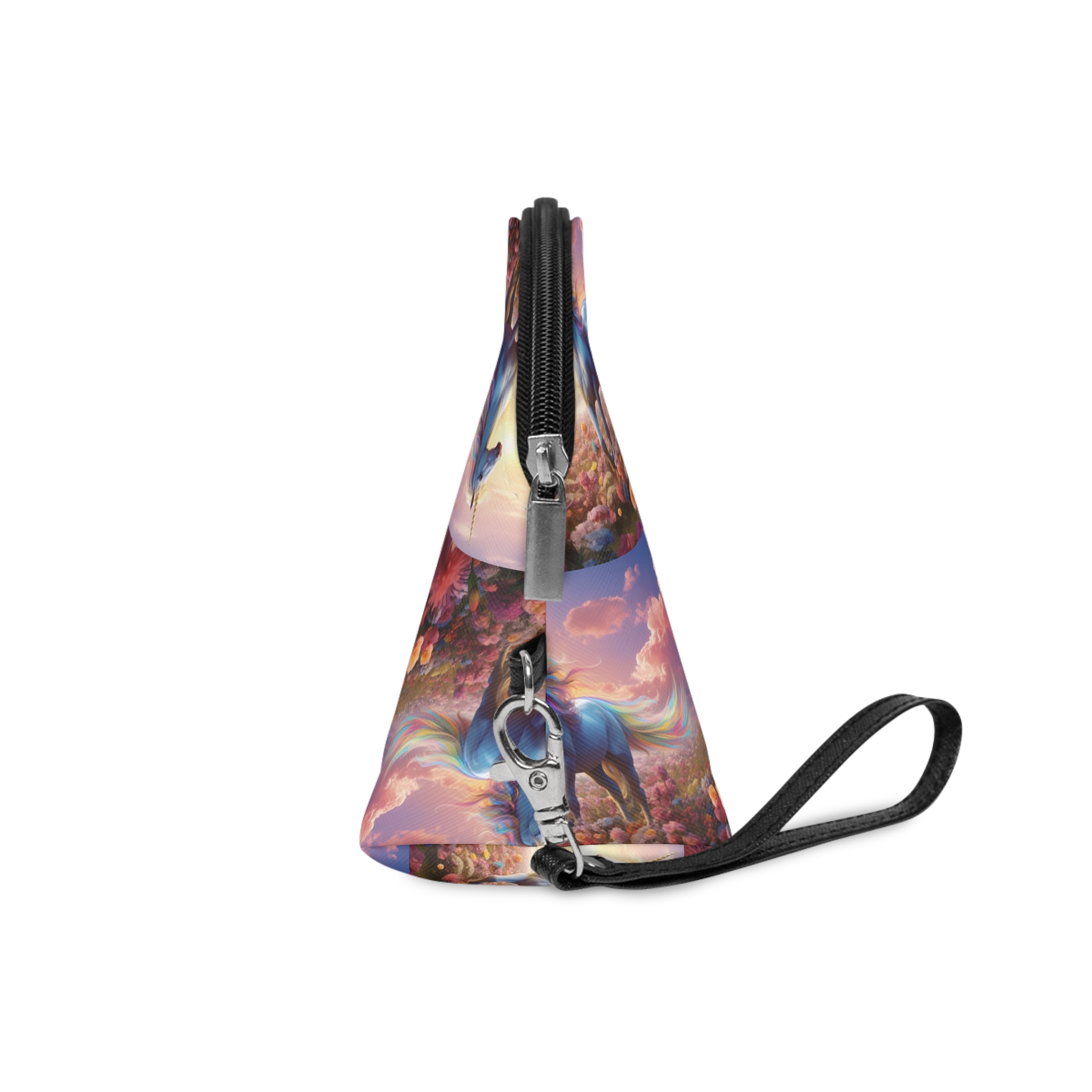 Unicorn Flower Field Makeup Bag - Image 3