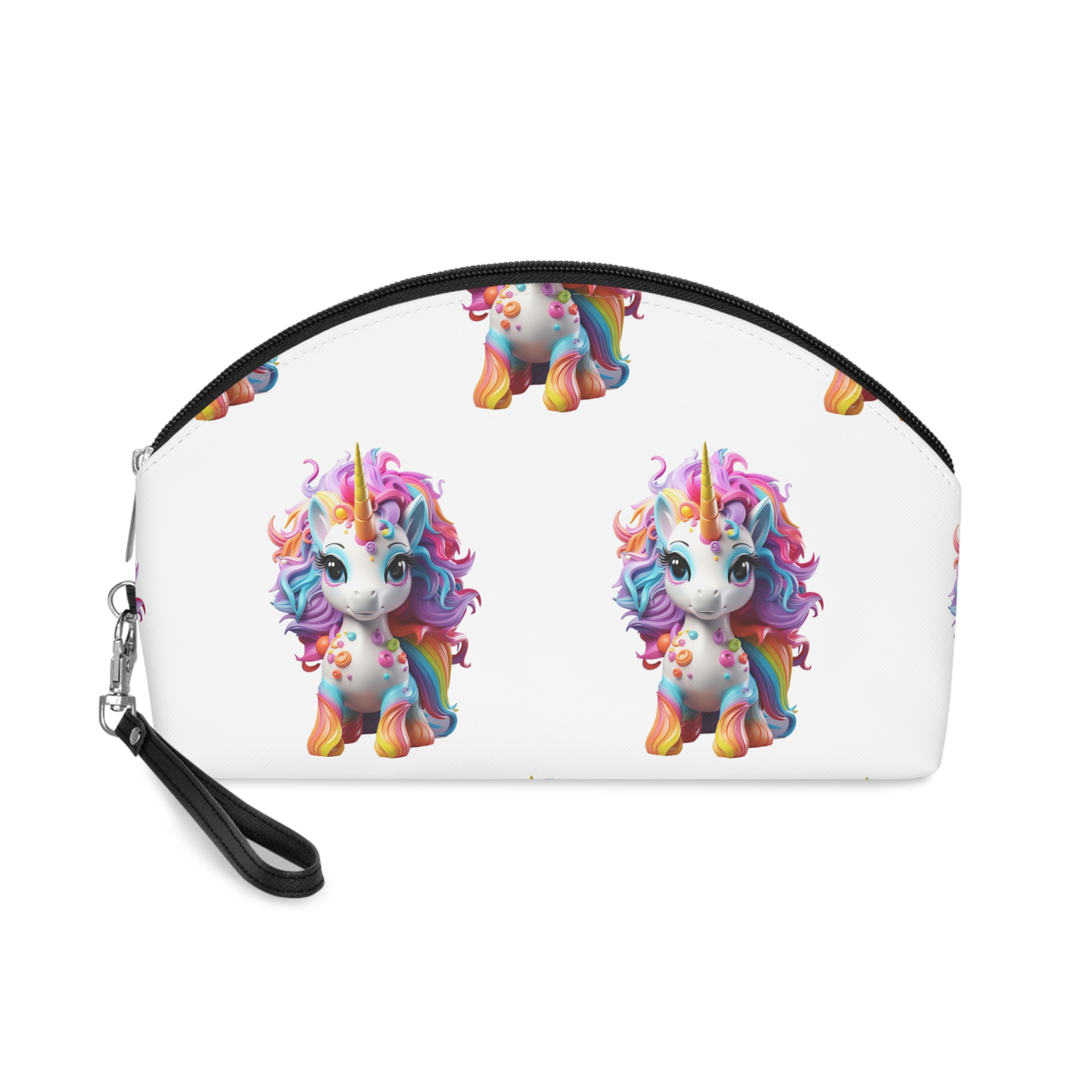 Mythical Unicorn Kids Figurine Style (1) Fotor Bg Remover 2023110481922 Makeup Bag