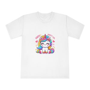Happy Daddys Girl Unicorn Unisex Classic Crewneck T Shirt