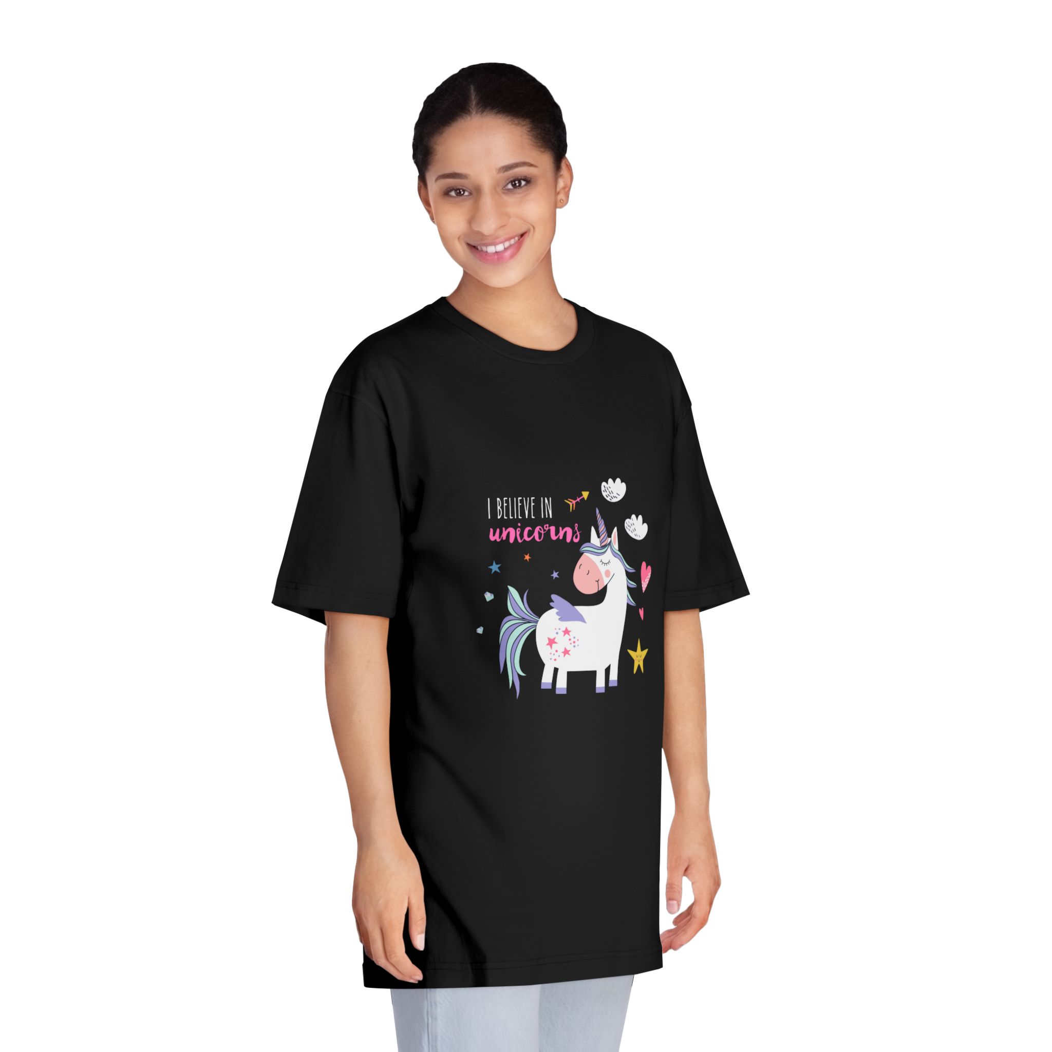I Belive In Unicorns 1 162429 Unisex Classic Crewneck T Shirt - Image 7