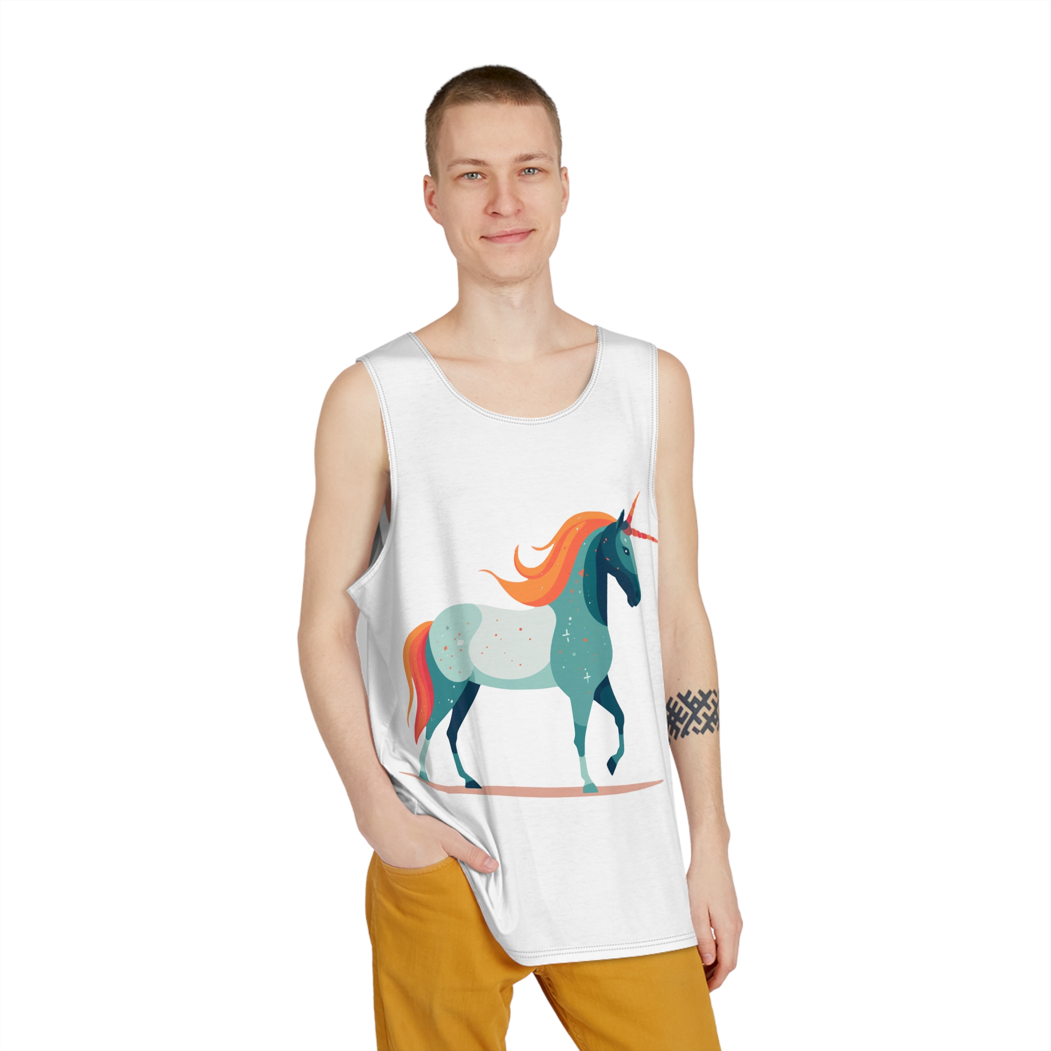 Unicorns 369 Mens Tank Aop - Image 3