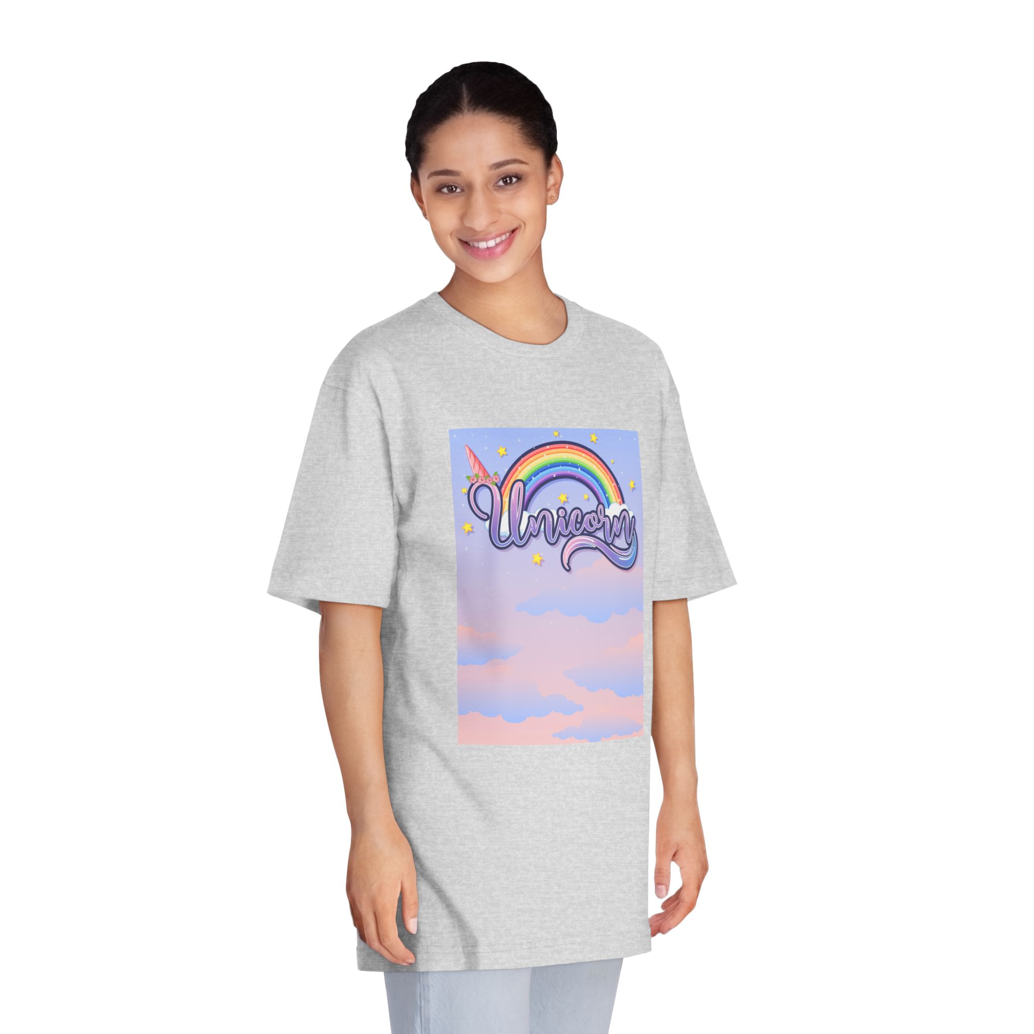 Unicorn V472 Unisex Classic Crewneck T Shirt - Image 15