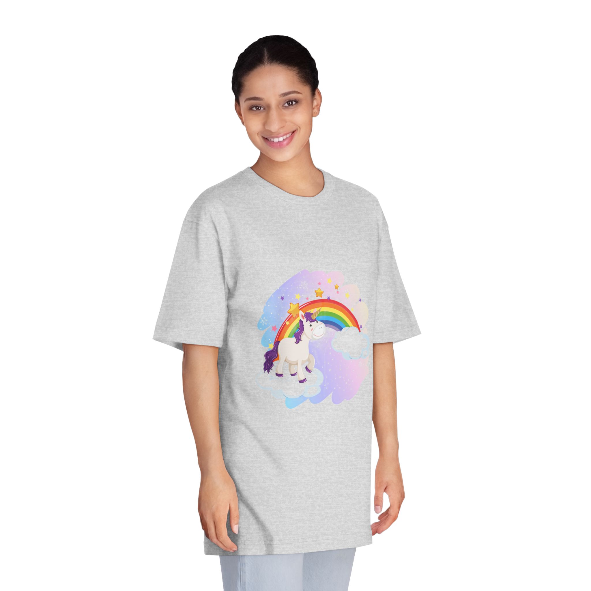 Unicorn V612 Unisex Classic Crewneck T Shirt - Image 15
