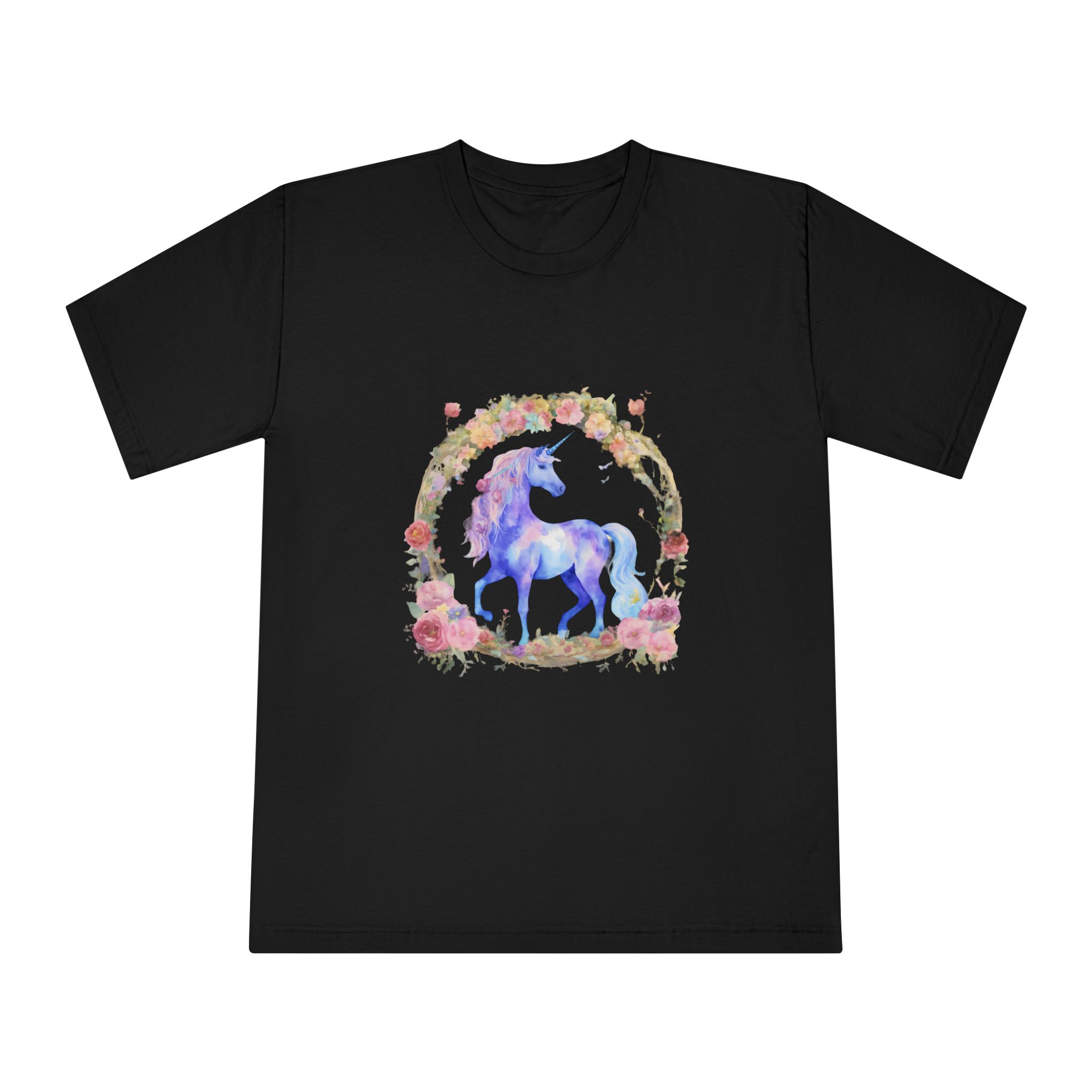 Unicorns 402 Unisex Classic Crewneck T Shirt - Image 5