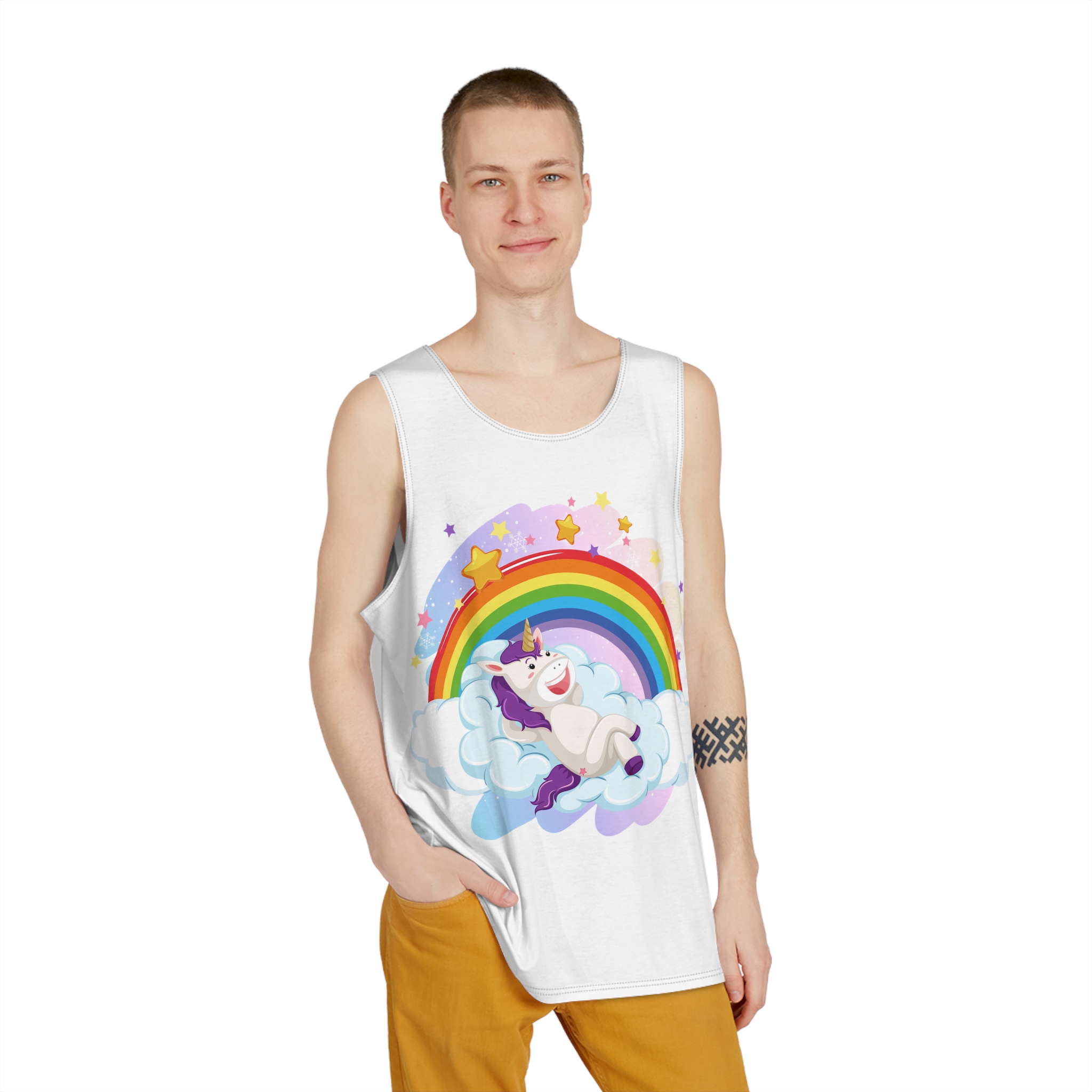 Unicorn V624 Mens Tank Aop - Image 3