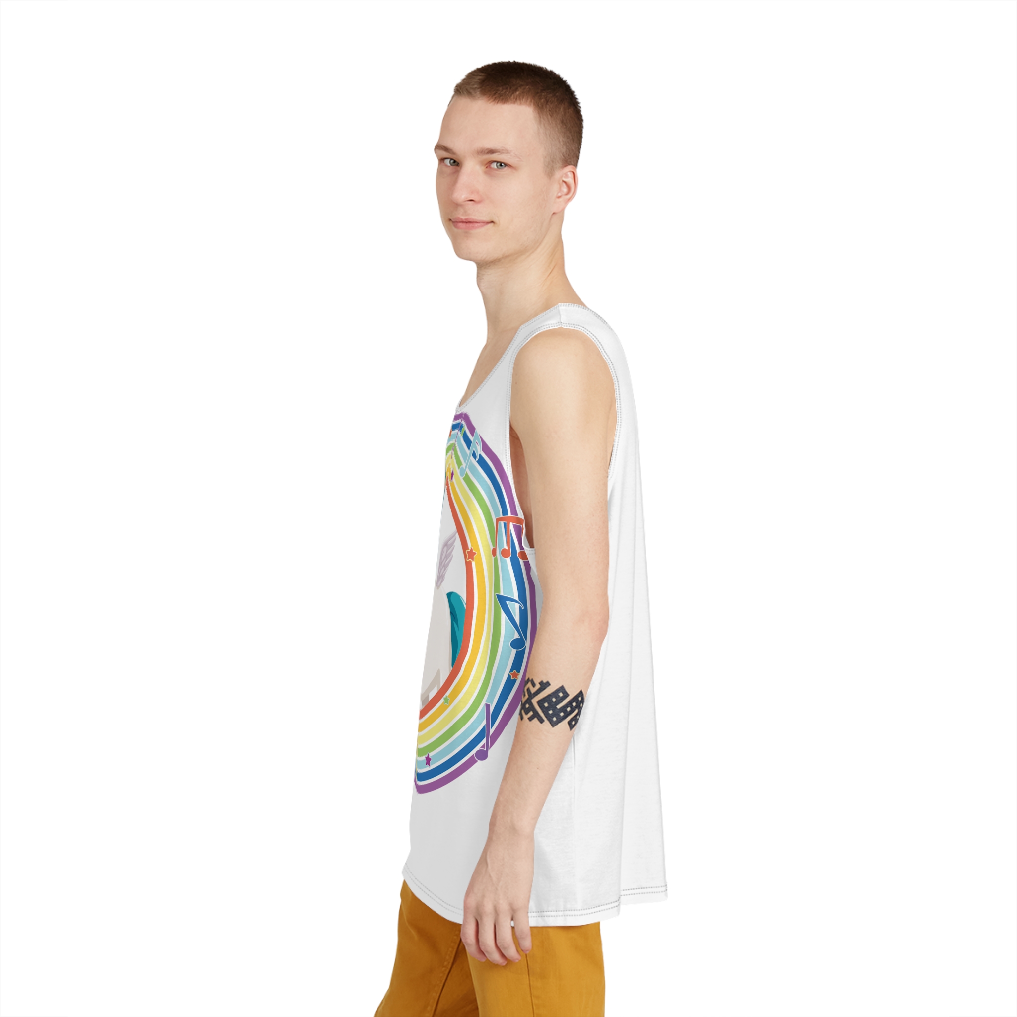 Unicorn V649 Mens Tank Aop