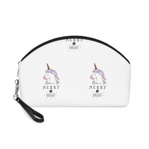 Christmas Card Makeup Bag