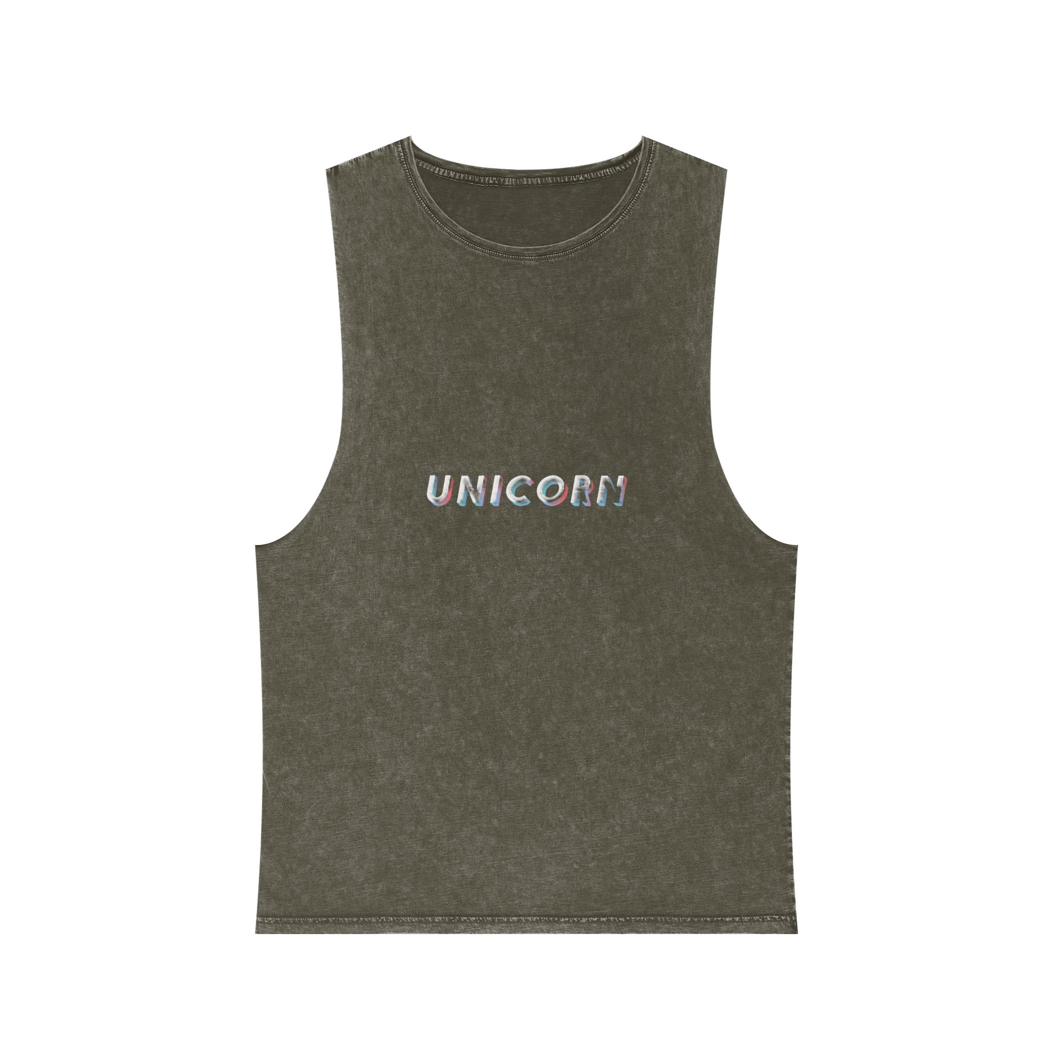 Job153 Wit 40a Unisex Stonewash Tank Top - Image 5