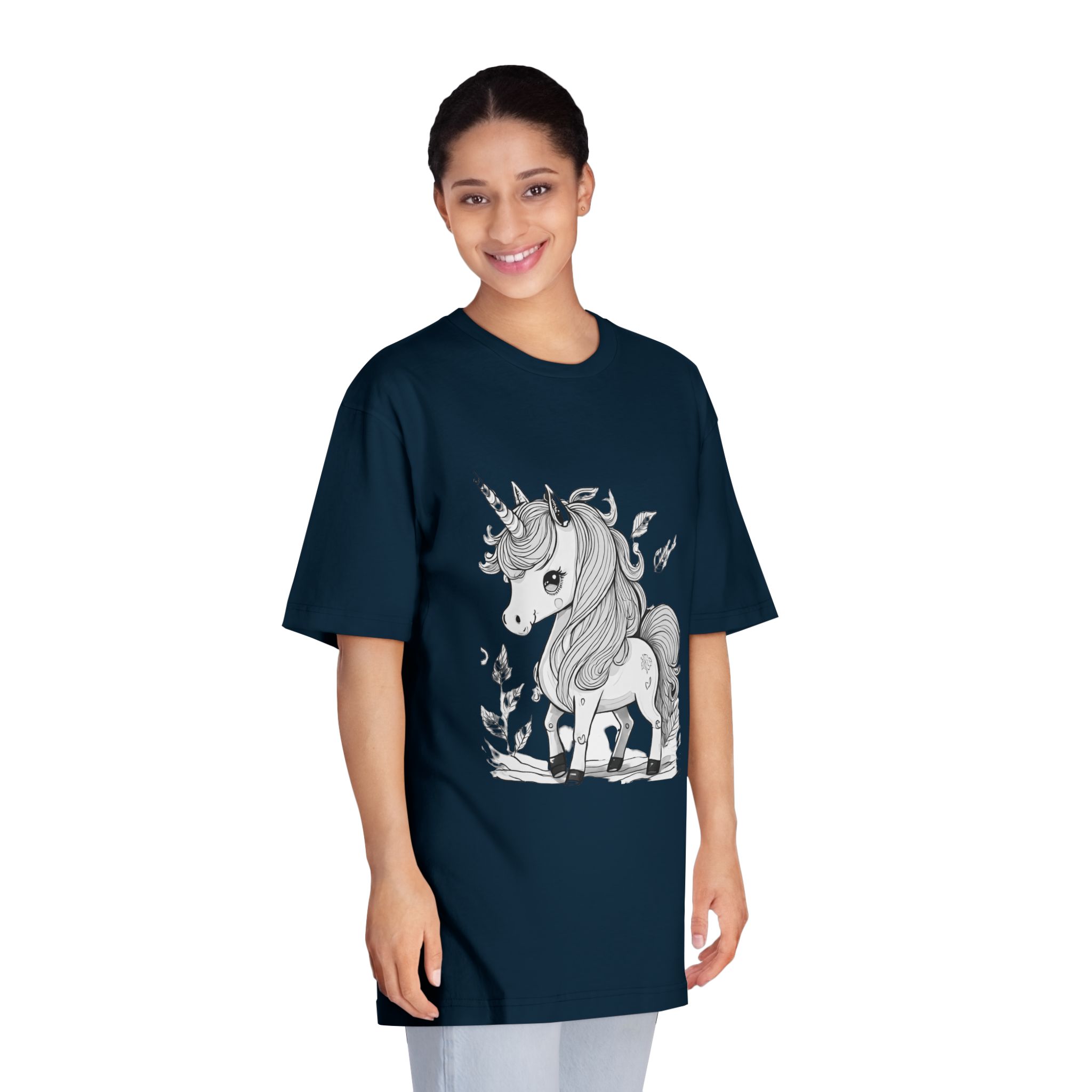 Unicorns 230 Unisex Classic Crewneck T Shirt - Image 19
