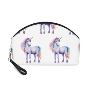 Cute Watercolor Unicorn Illustration Ai Generativexa Makeup Bag