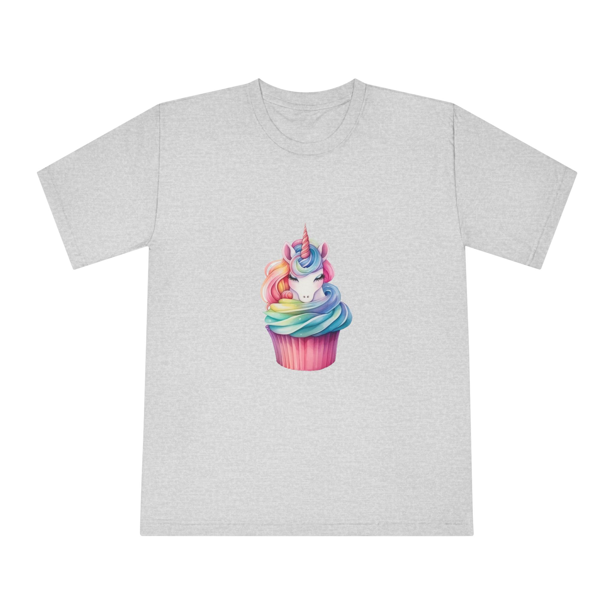 There Is Cupcake With Unicorn Face Top It Generative Ai Unisex Classic Crewneck T Shirt - Image 13