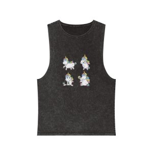 Unicorn V314 Unisex Stonewash Tank Top