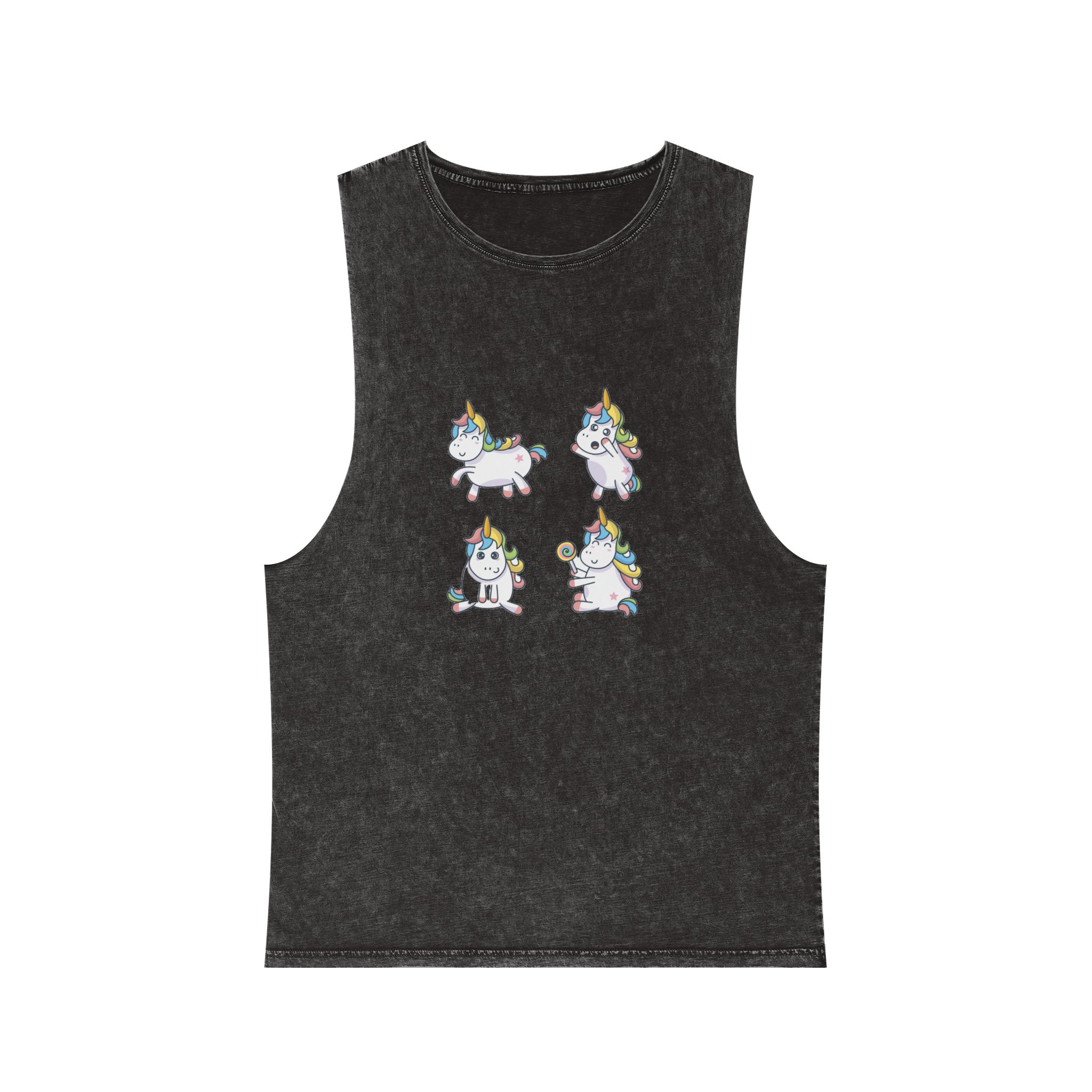 Unicorn V314 Unisex Stonewash Tank Top