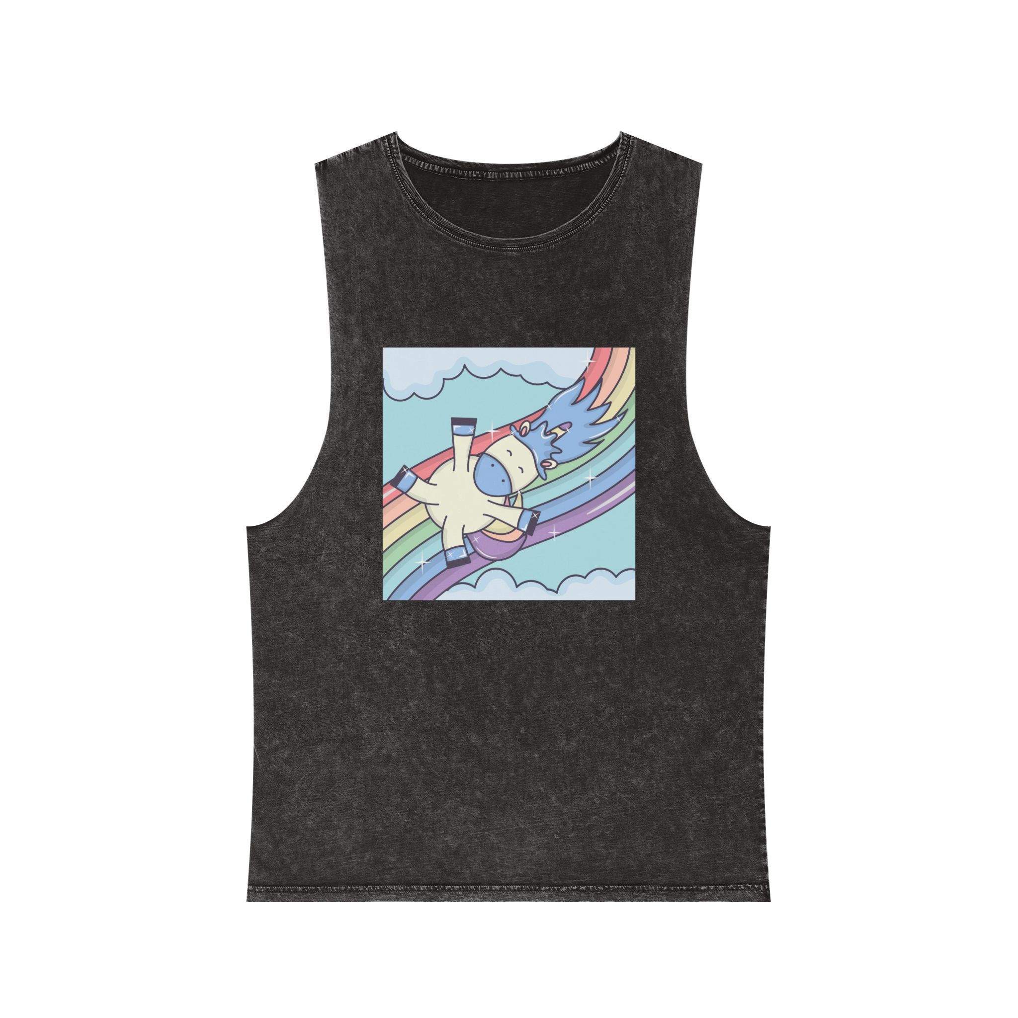 Unicorn V352 Unisex Stonewash Tank Top