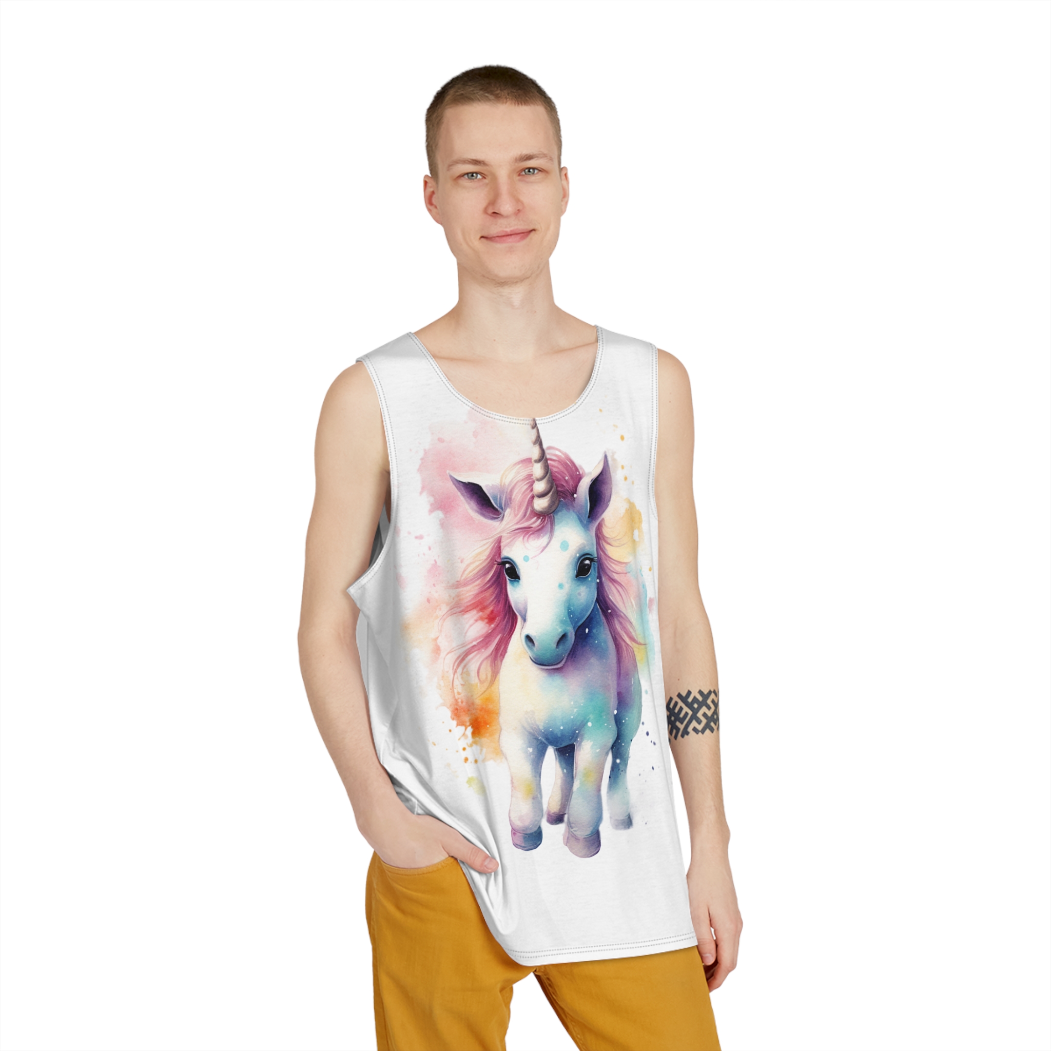 Unicorns 241 Mens Tank Aop - Image 3