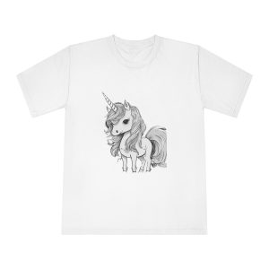 Magical Unicorn Art Kids Unisex Classic Crewneck T Shirt