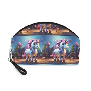 Animated Unicorn Children Generated By Ai (2) Makeup Bag