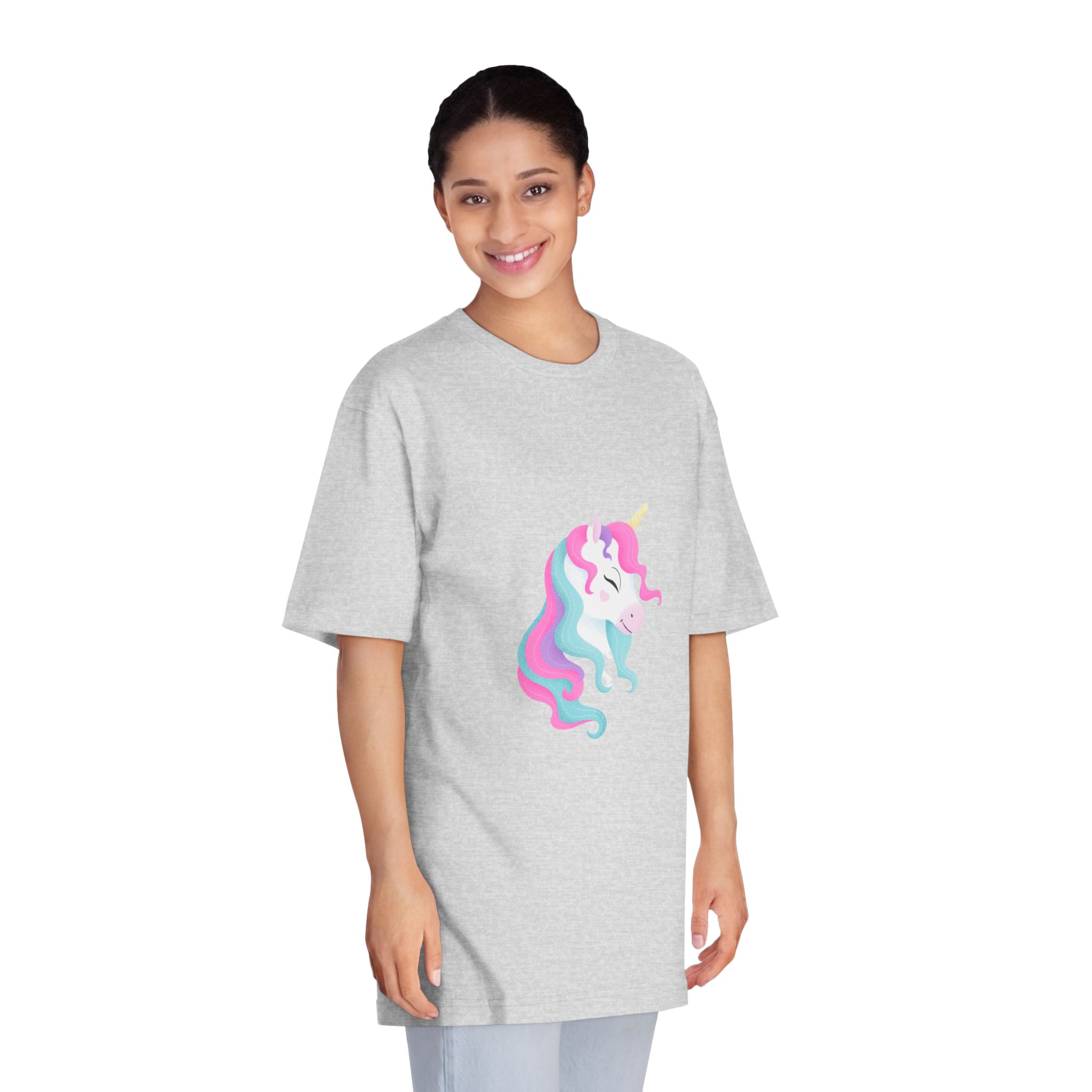 Popular Unicorn Drawing Fashion Illustration Drawing Modern Style Clothes Unicorn Shape Noise Unisex Classic Crewneck T Shirt - Image 15