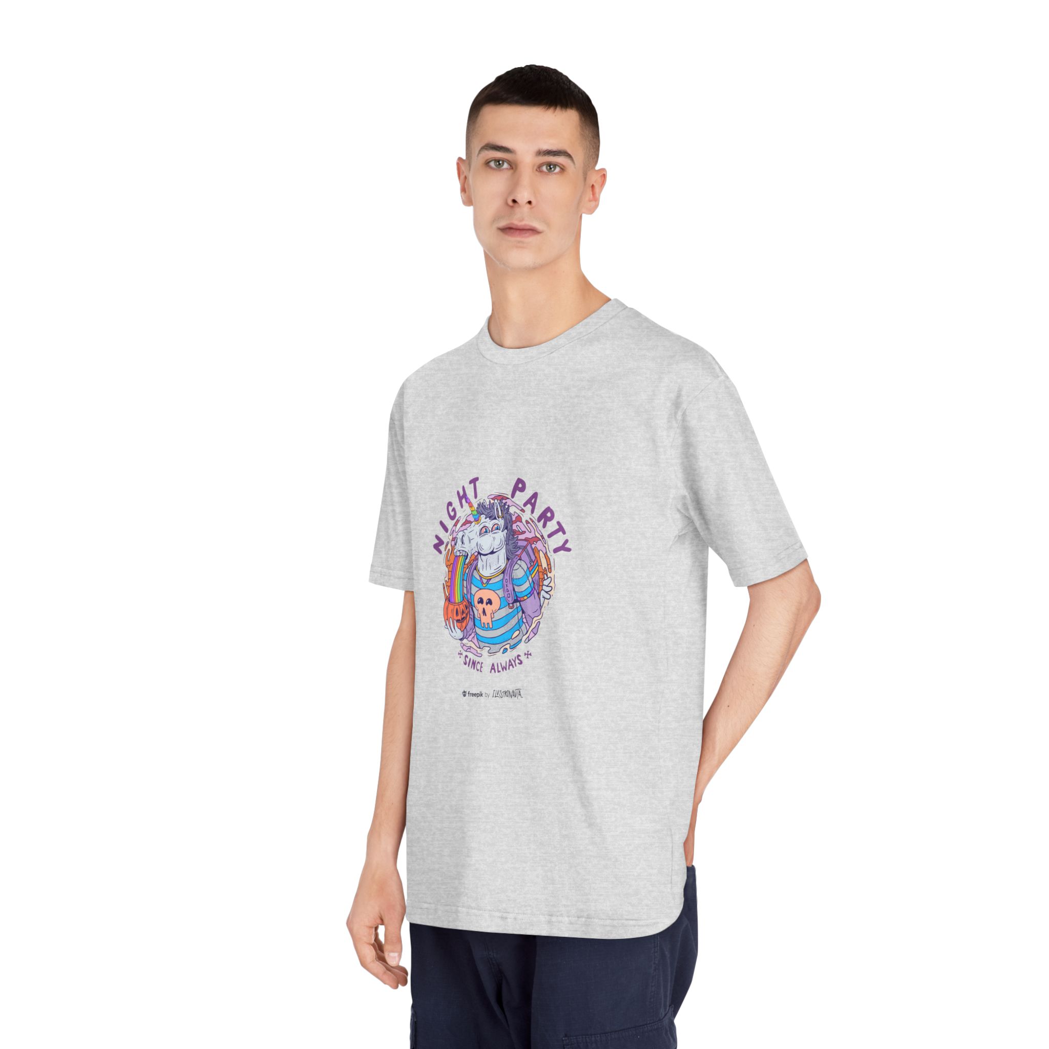 Unicorn V691 Unisex Classic Crewneck T Shirt - Image 16