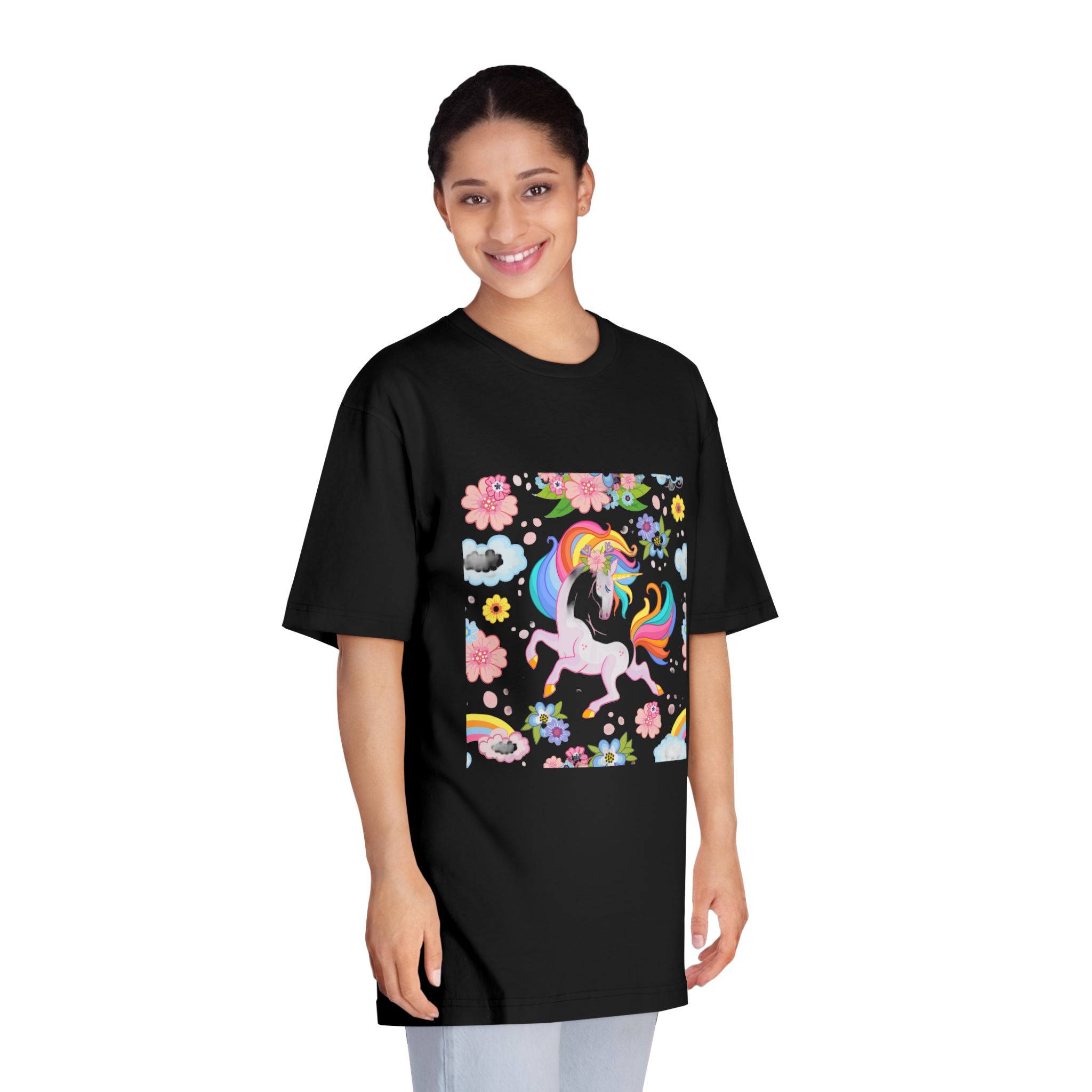 Unicorn V861 Unisex Classic Crewneck T Shirt - Image 7