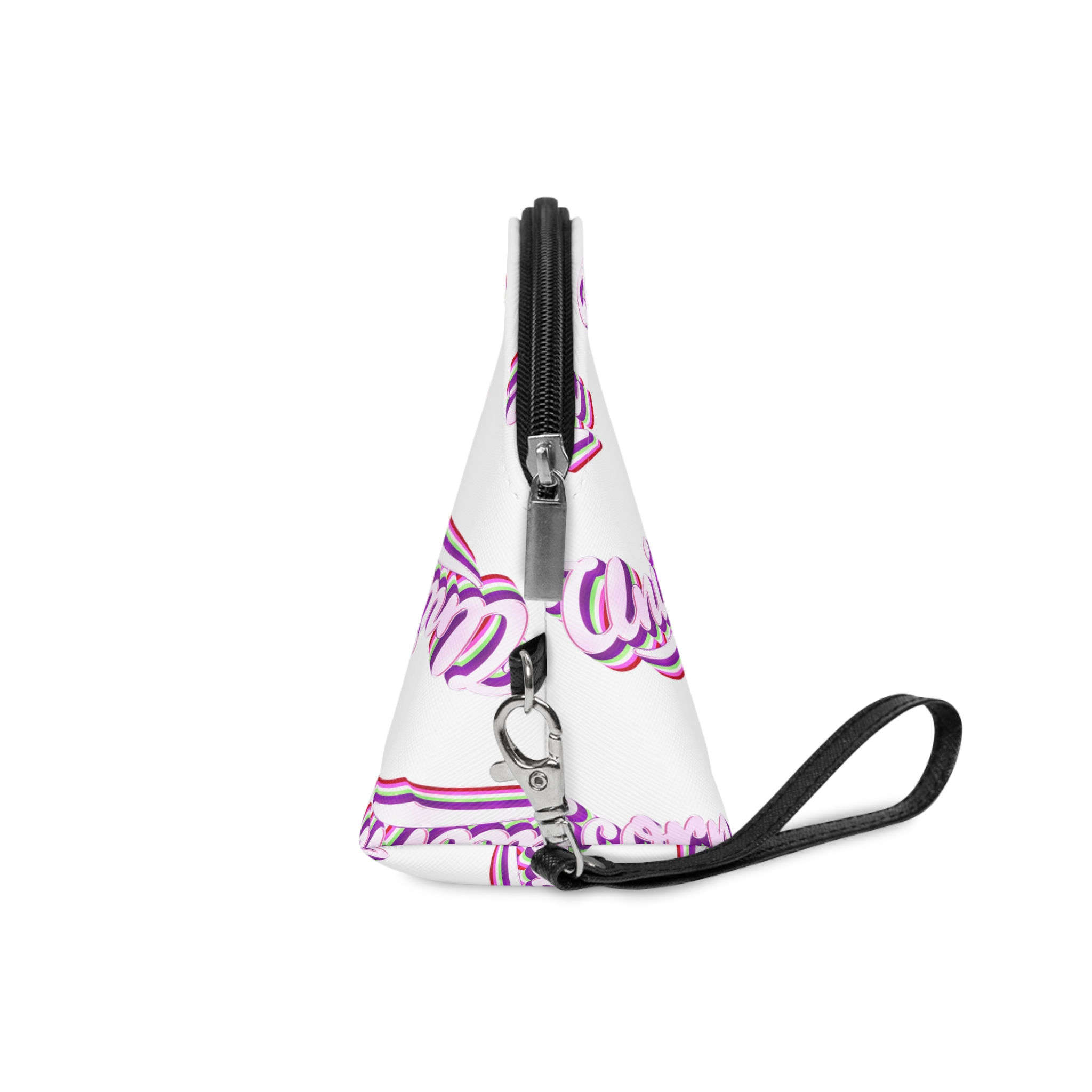 Unicorn Text Effect Editable Magical and Whimsical Customizable Font Style Makeup Bag - Image 3