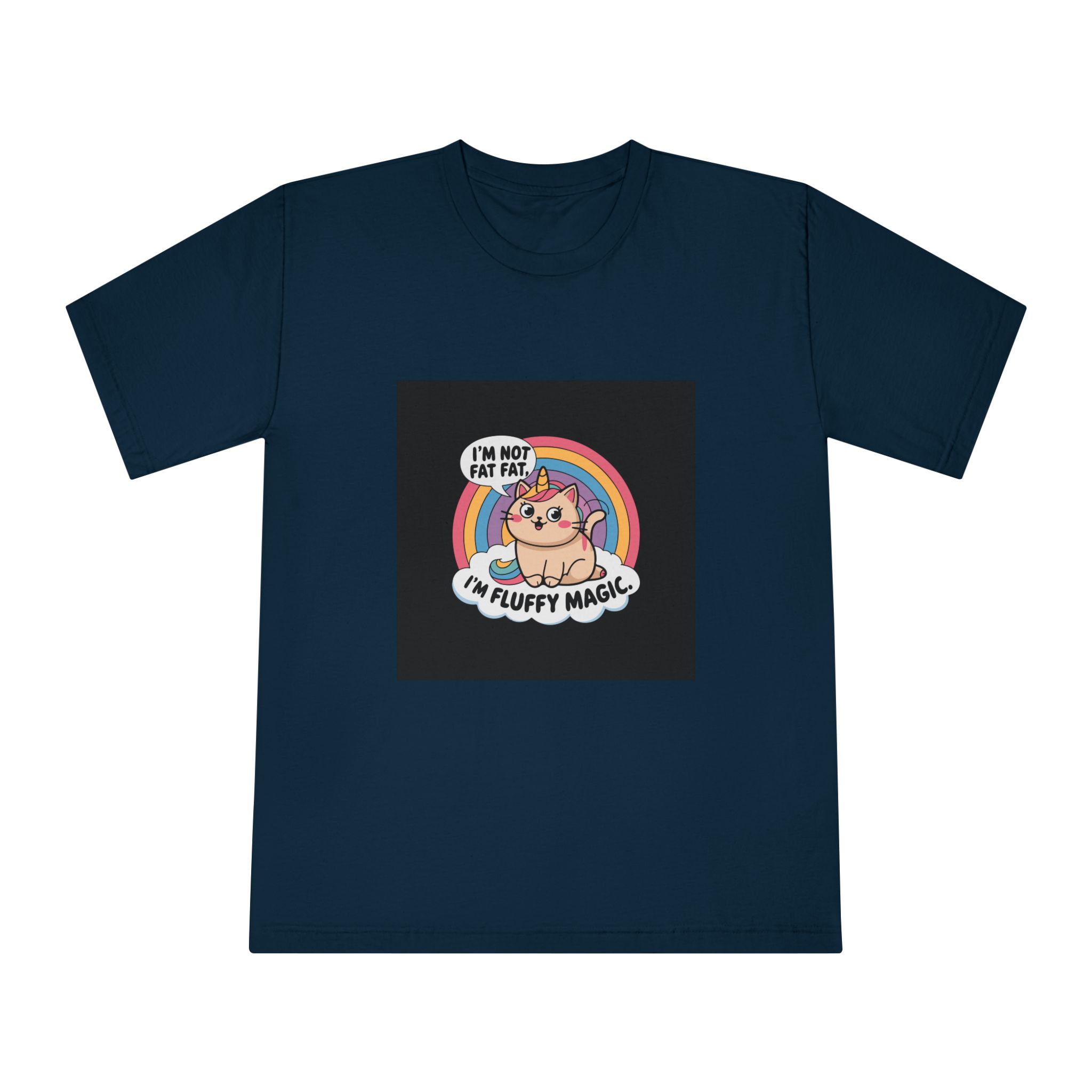 I'm Not Fat Unisex Classic Crewneck T Shirt - Image 17