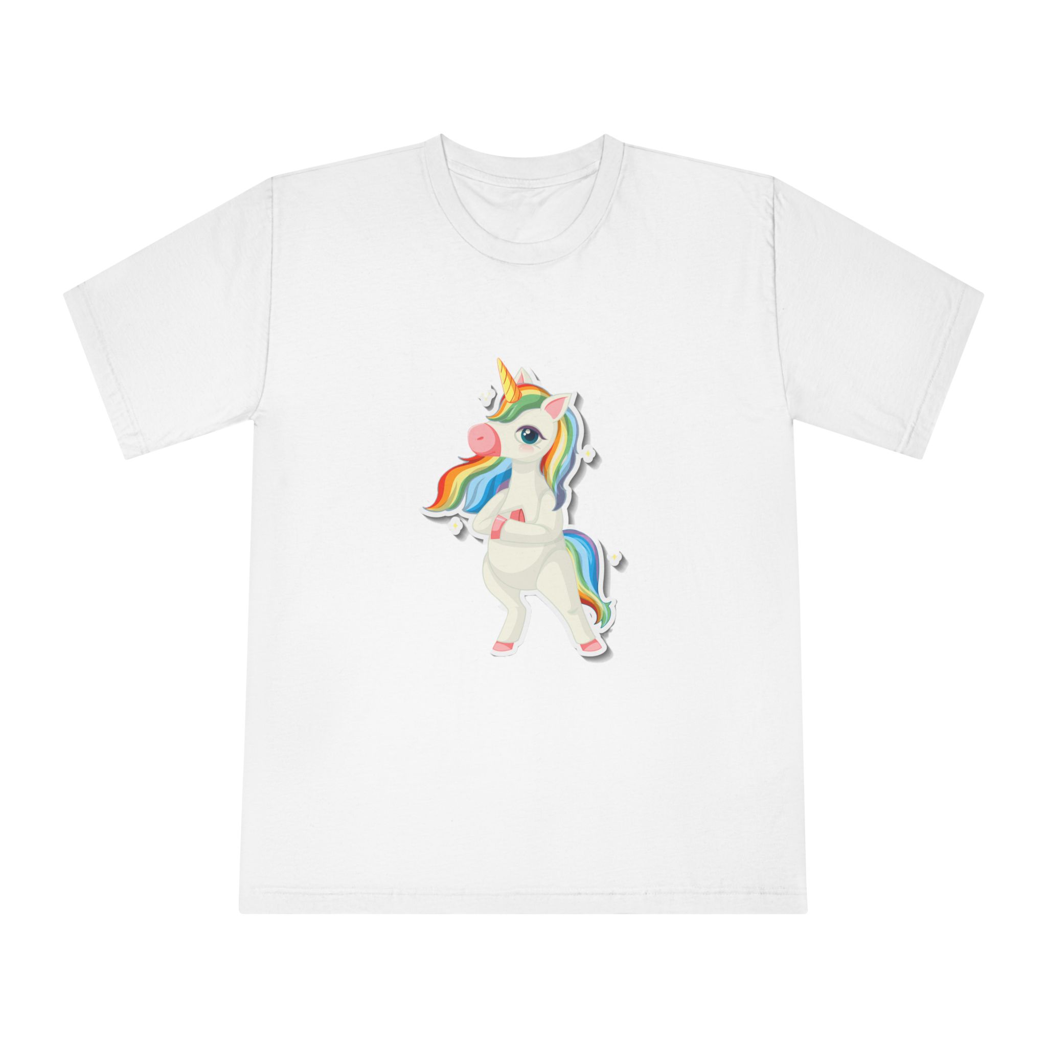 Unicorn V697 Unisex Classic Crewneck T Shirt