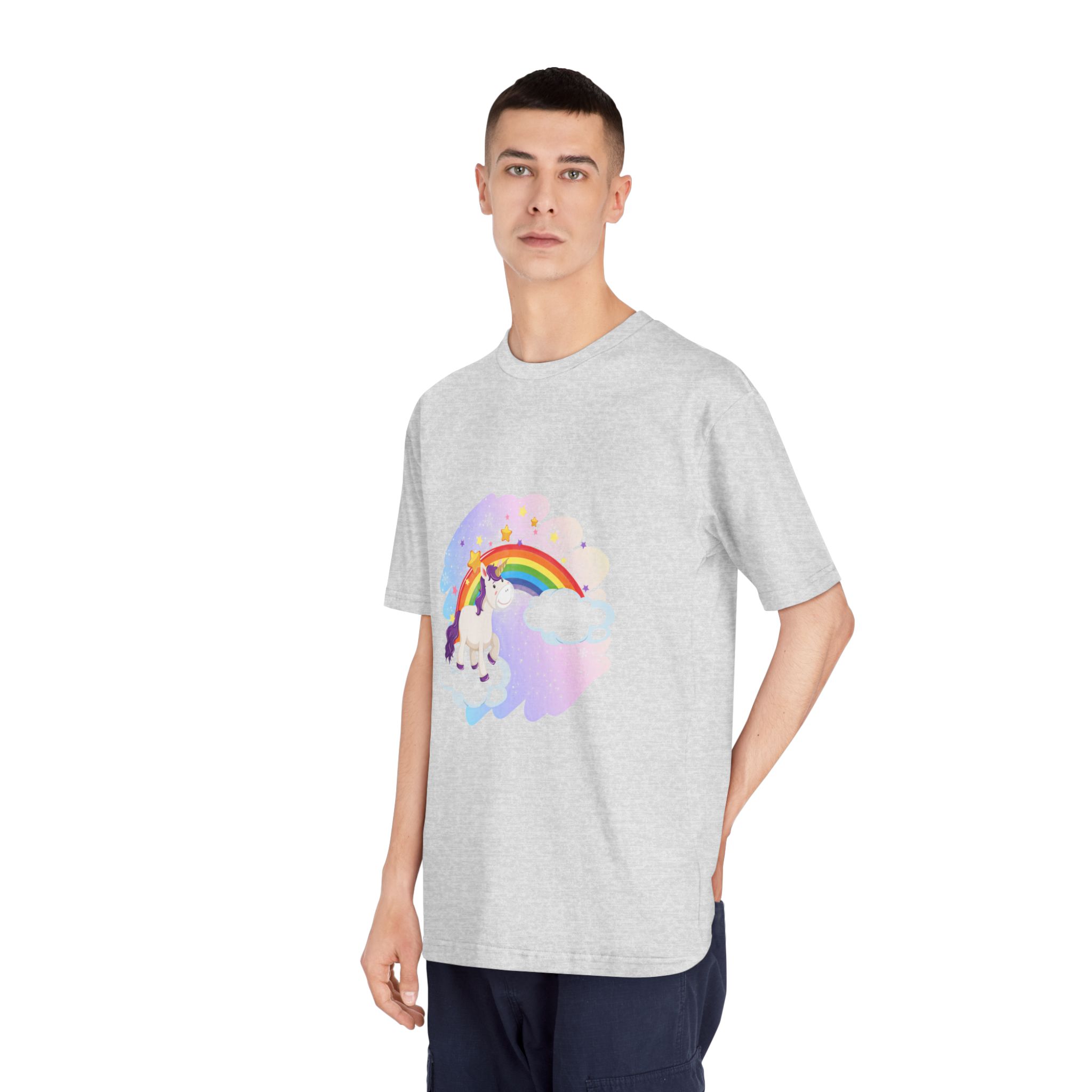 Unicorn V612 Unisex Classic Crewneck T Shirt - Image 16