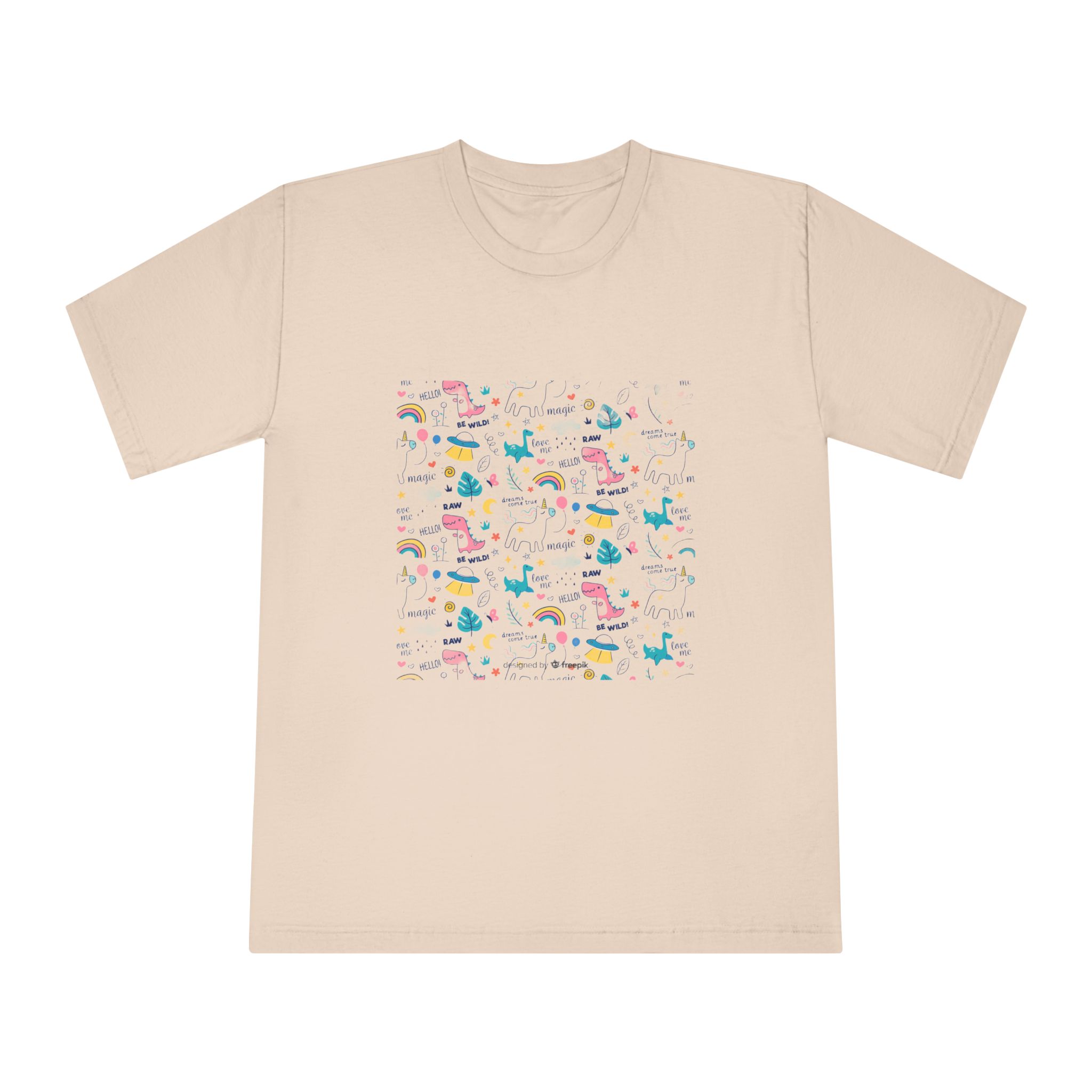 Unicorn V156 Unisex Classic Crewneck T Shirt - Image 9