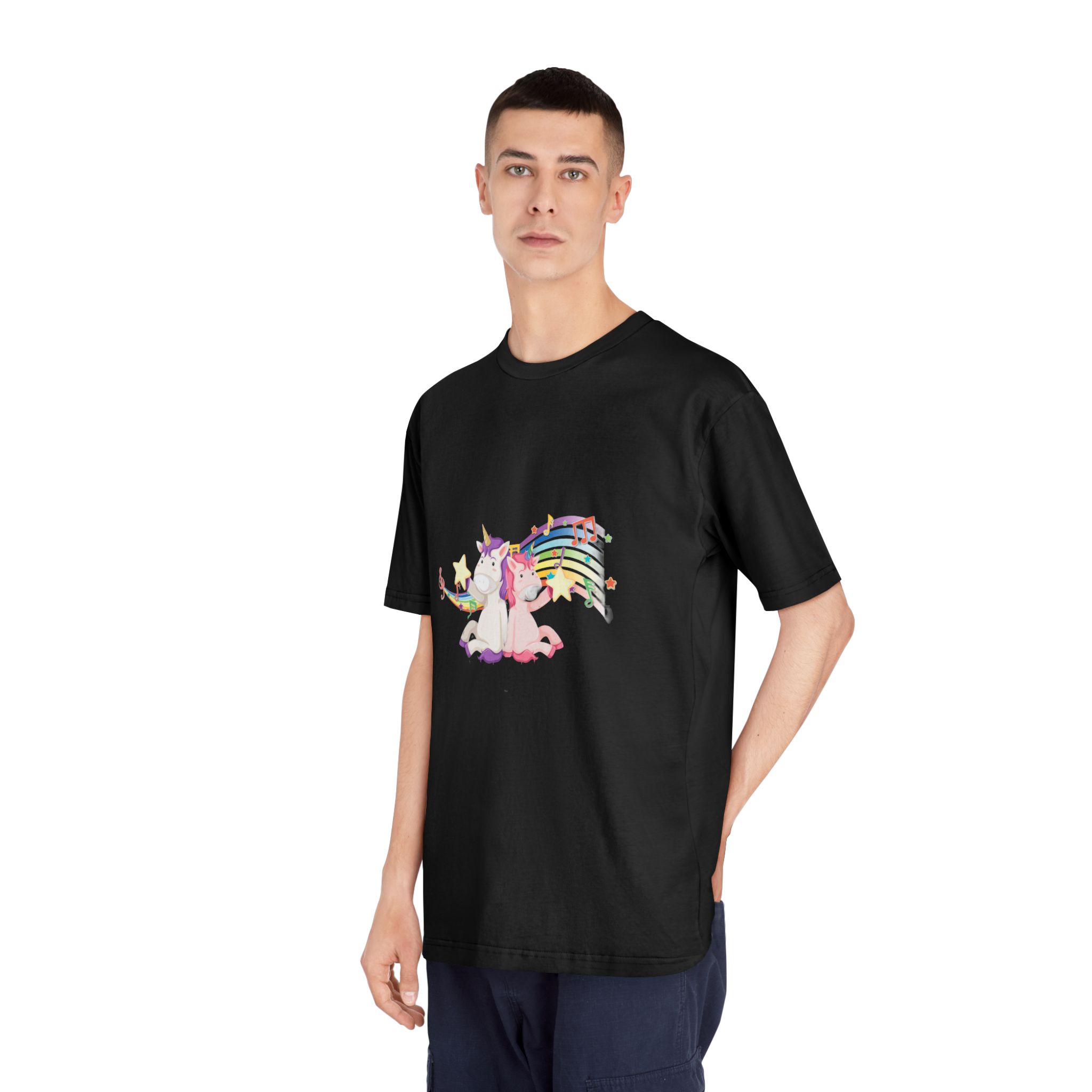 Unicorn V702 Unisex Classic Crewneck T Shirt - Image 8