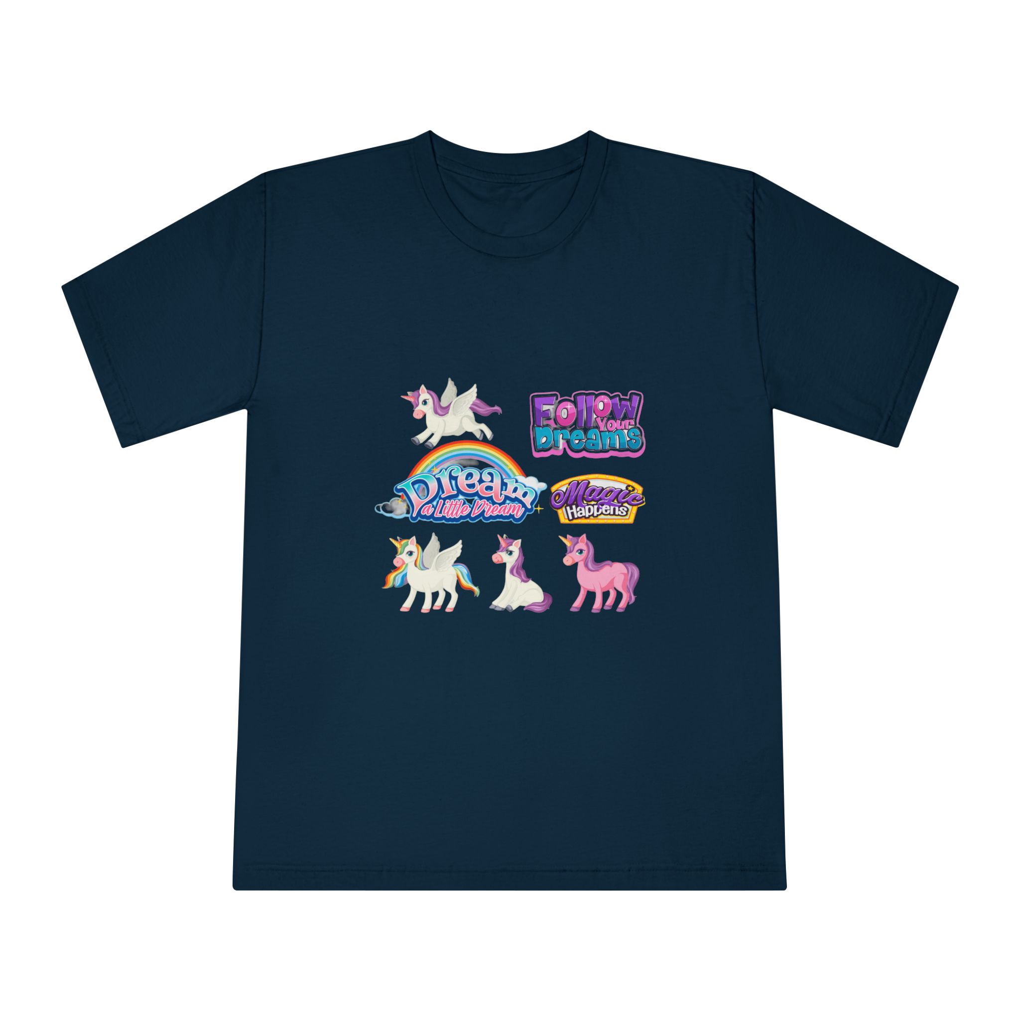 Unicorn V744 Unisex Classic Crewneck T Shirt - Image 17