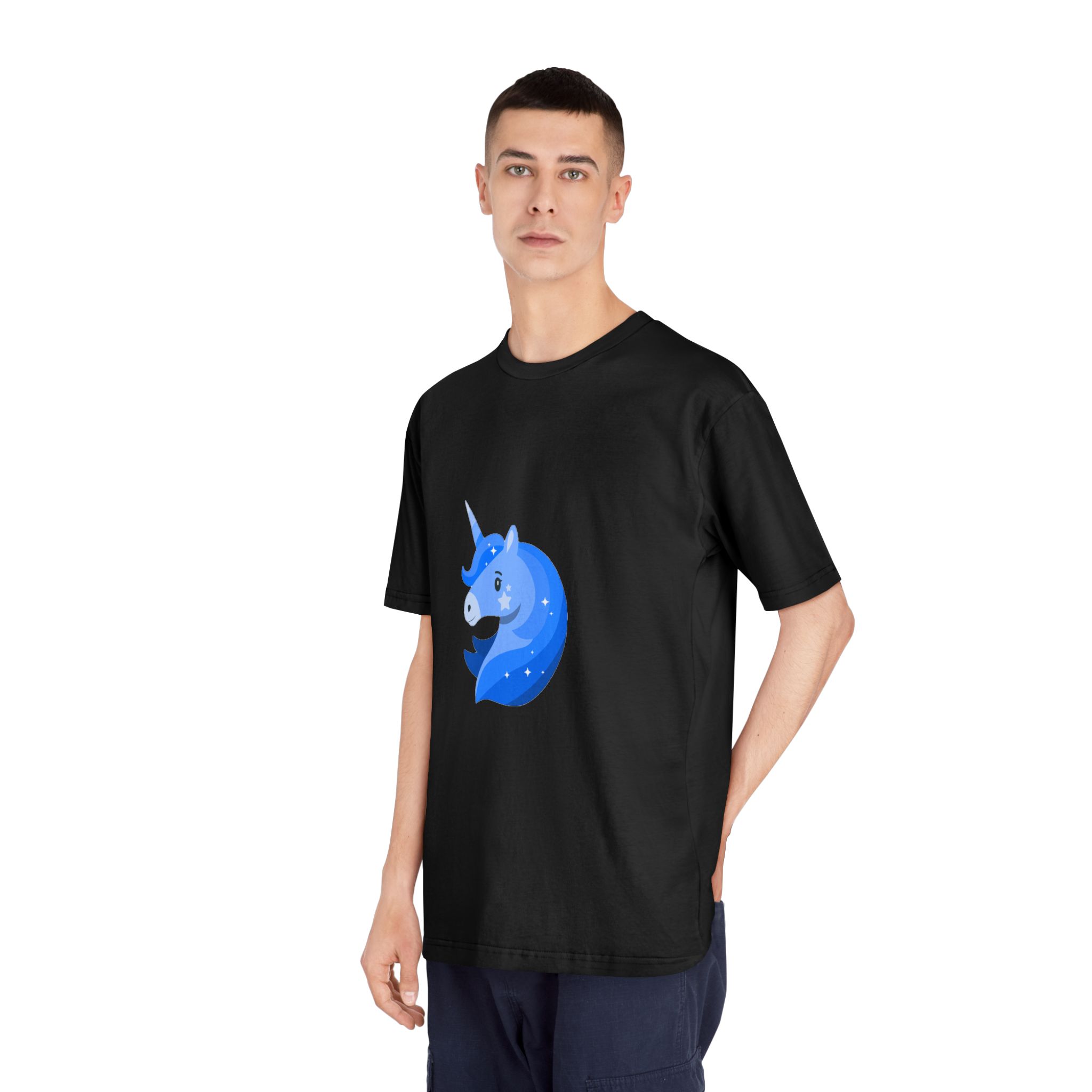 Unicorn V849 Unisex Classic Crewneck T Shirt - Image 8