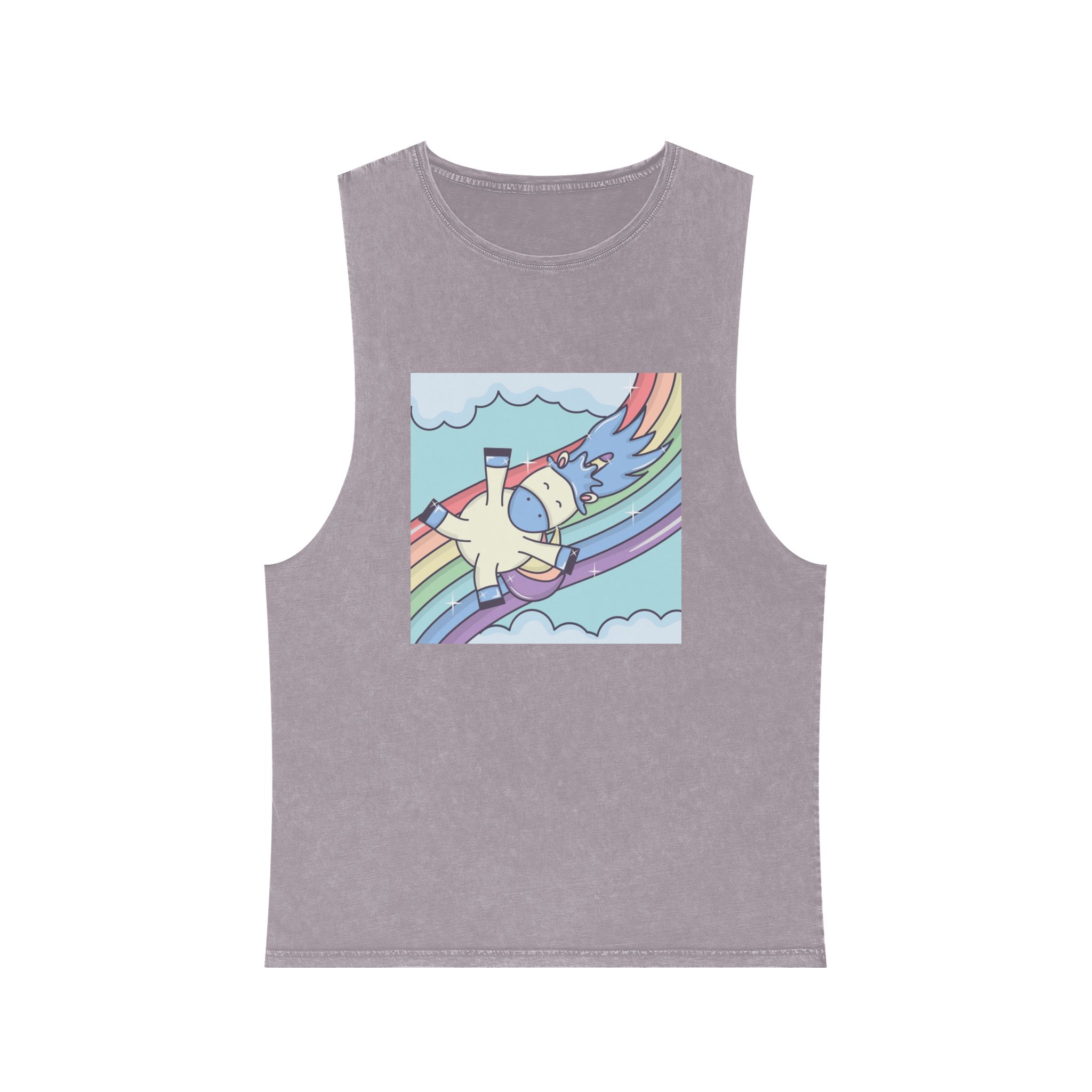 Unicorn V352 Unisex Stonewash Tank Top - Image 17
