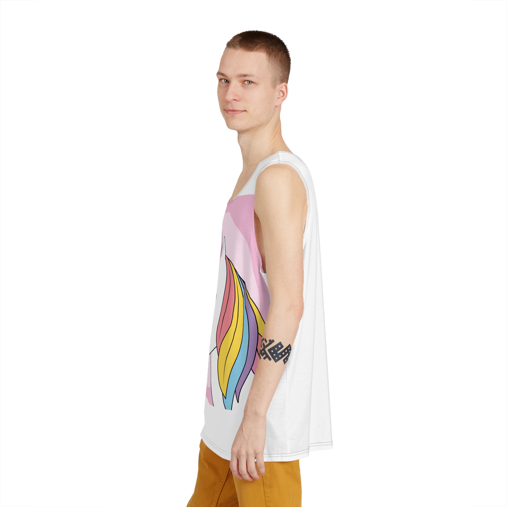 Beautiful Unicorn Mens Tank Aop