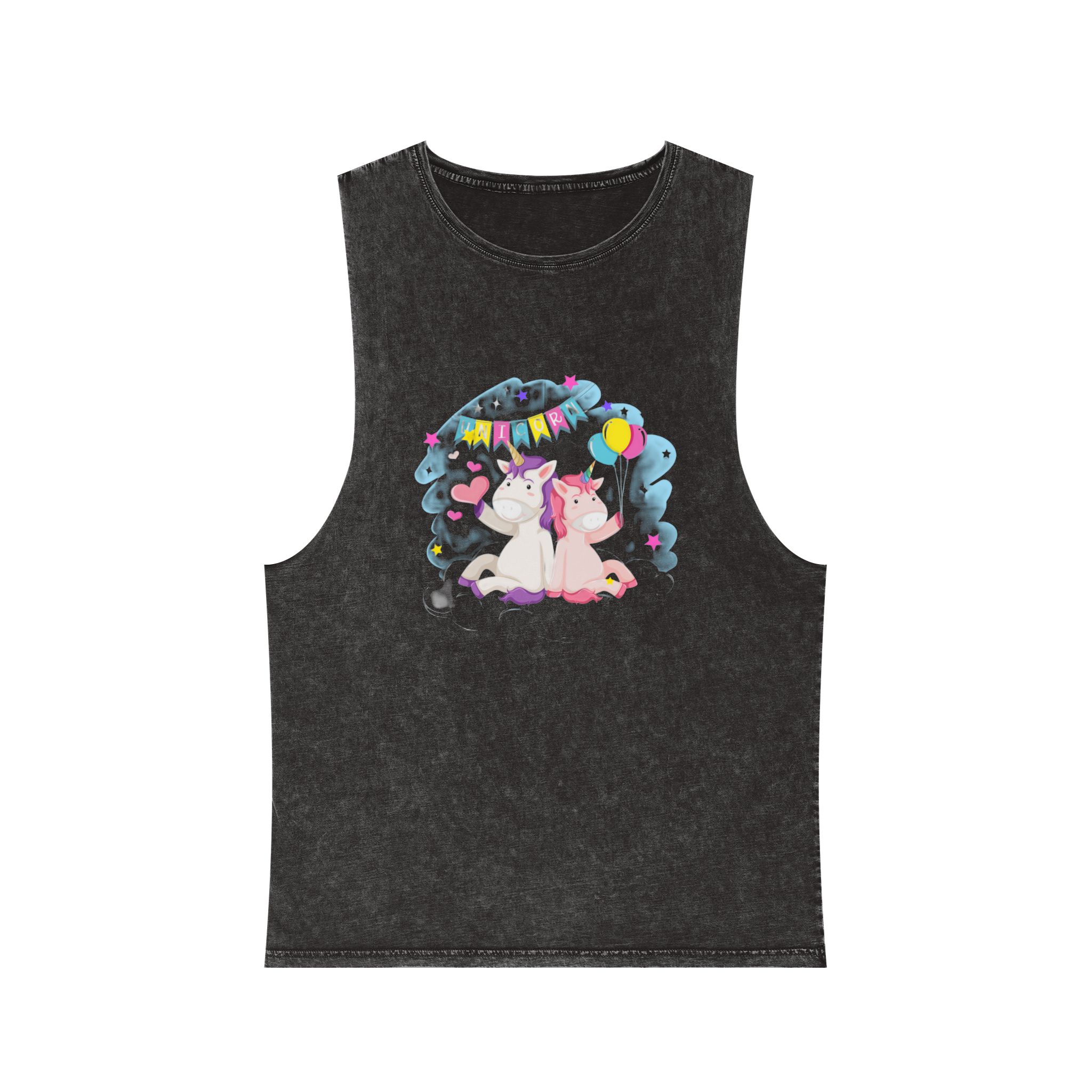Unicorn V150 Unisex Stonewash Tank Top