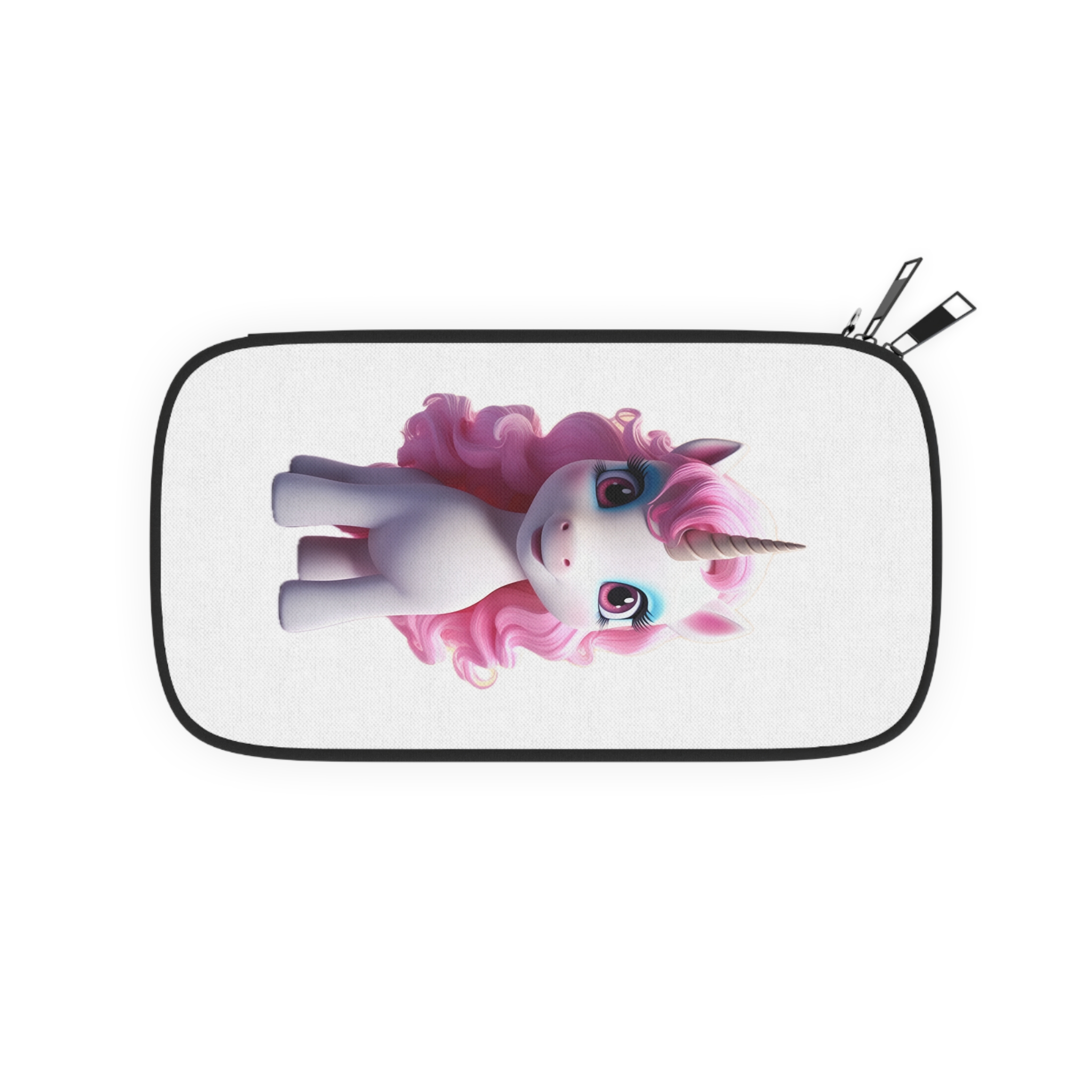 Colorful Cartoon Animated 3d Unicorn Children (11) Passport Wallet