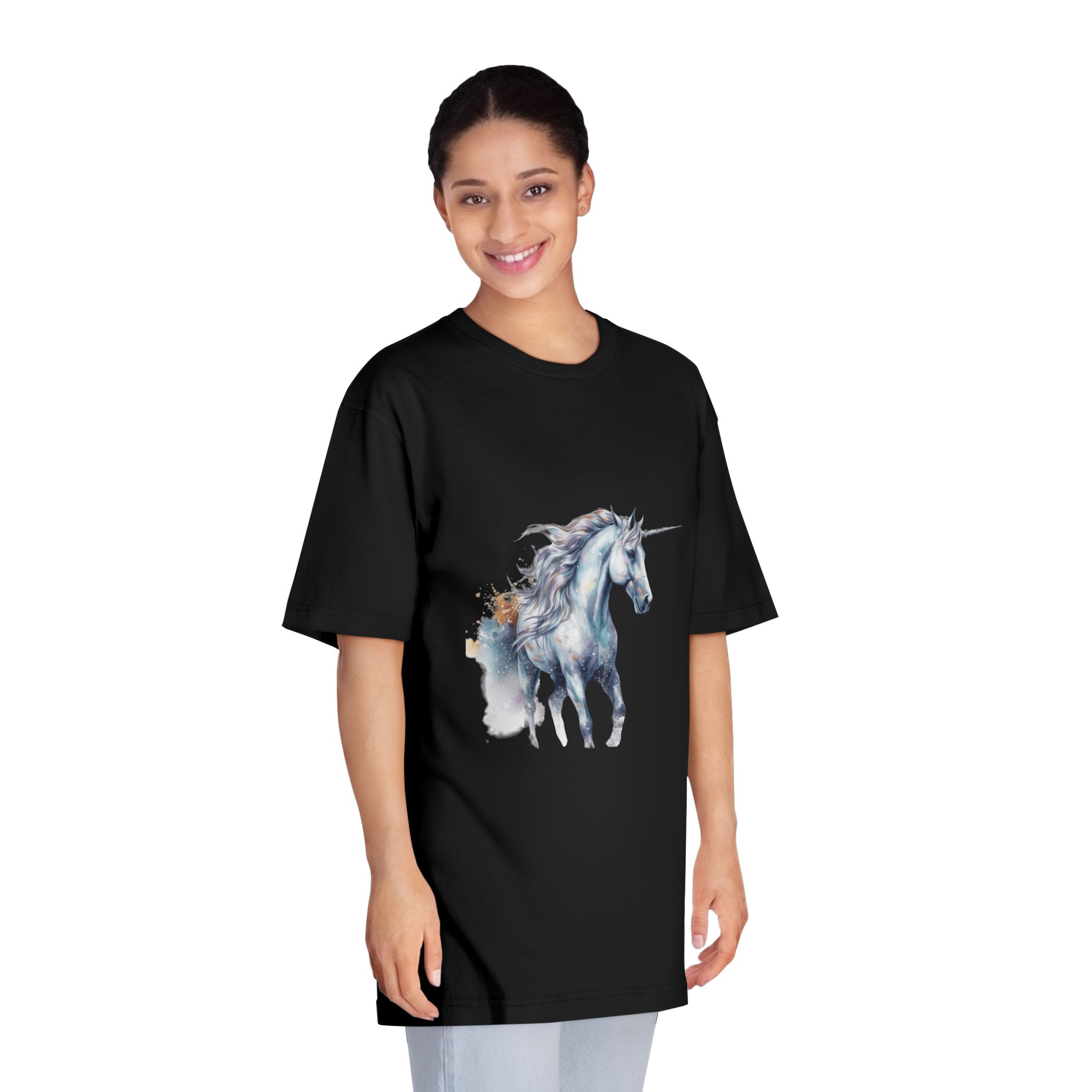Unicorns 216 Unisex Classic Crewneck T Shirt - Image 7
