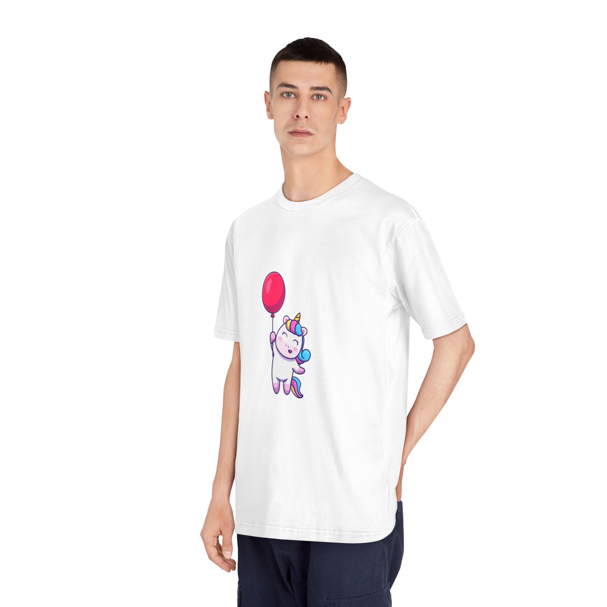 Unicorn V505 Copia Unisex Classic Crewneck T Shirt - Image 4