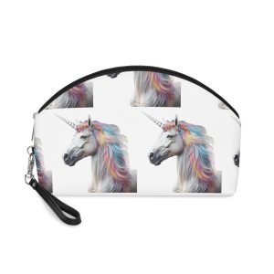 Colorful 3d Mythical Unicorn (3) Makeup Bag