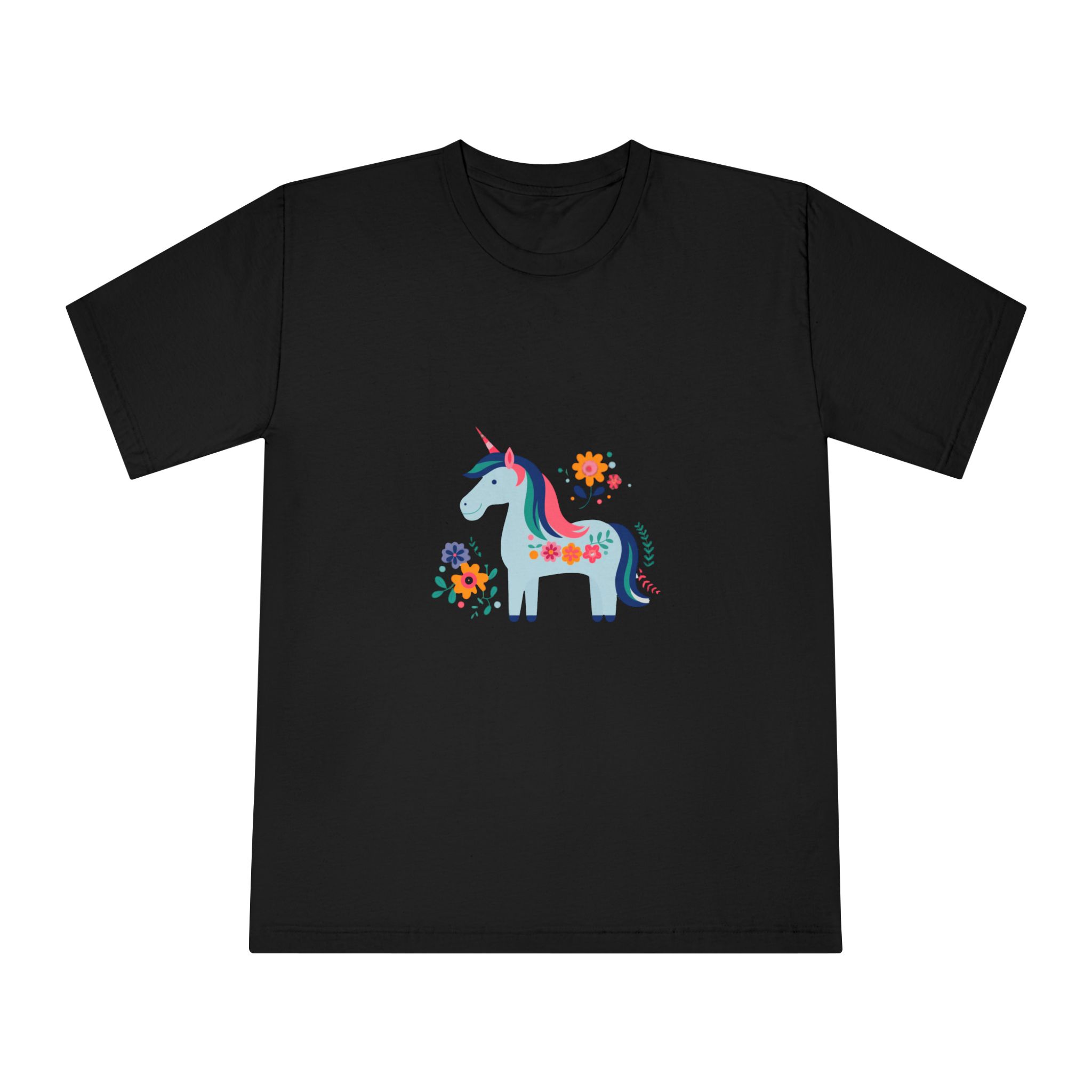 Unicorns 370 Unisex Classic Crewneck T Shirt - Image 5